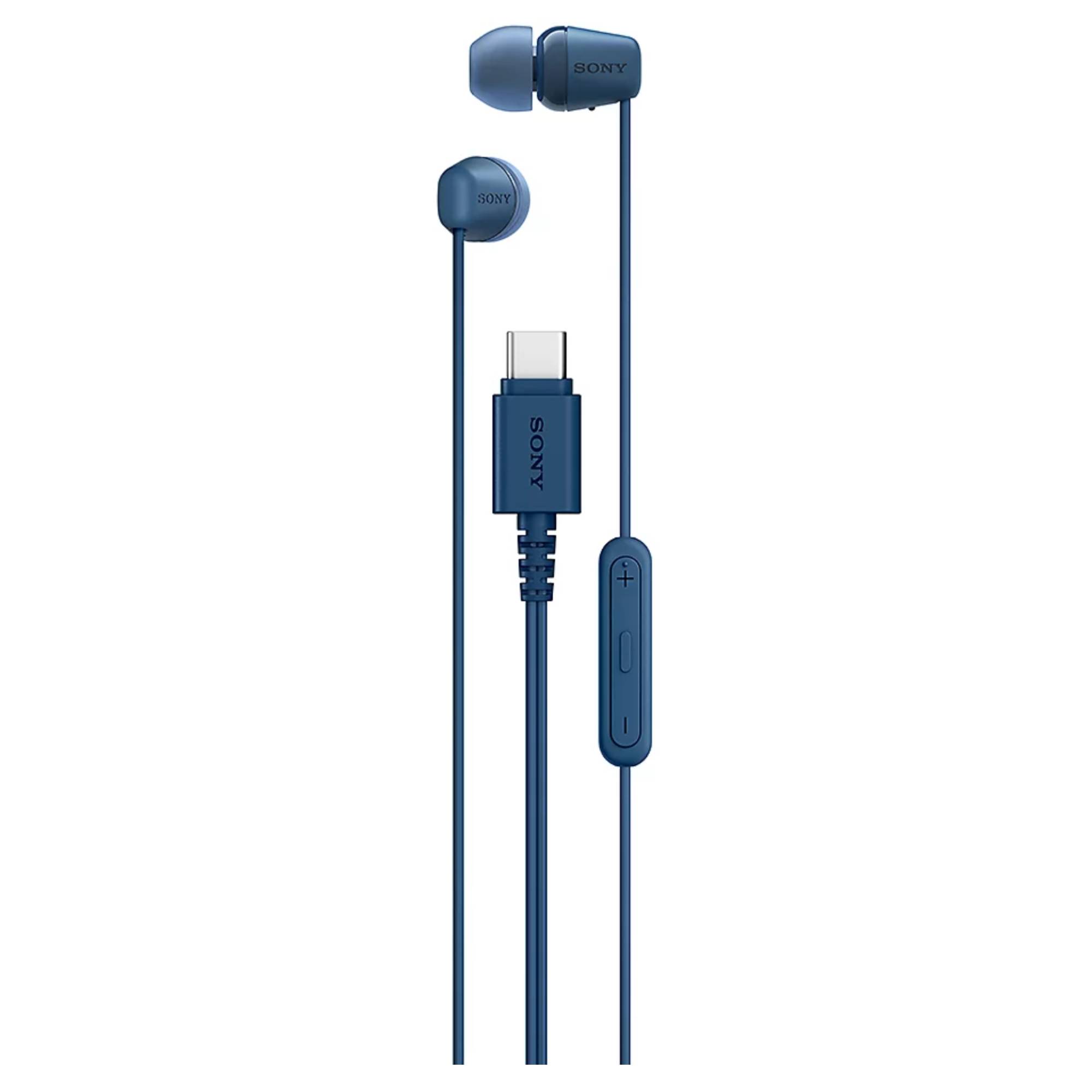 Sony USB-C® Wired In-ear Headphones - Blue IEREX15CL