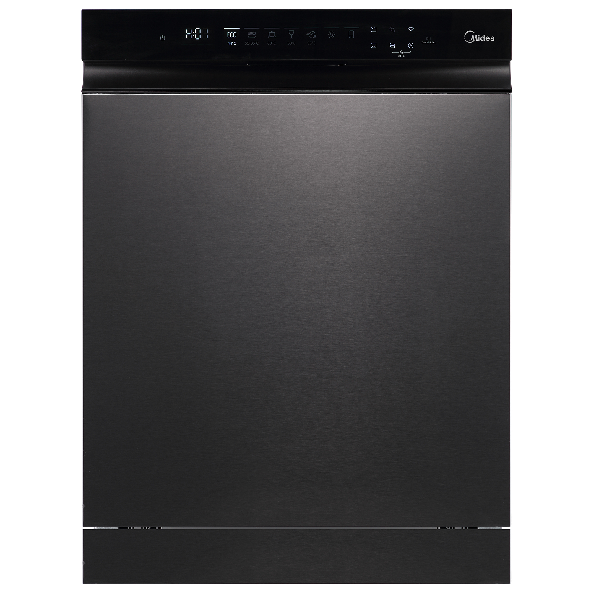 Midea 60cm Built Under Easy Lift Dishwasher - Dark Stainless MDW6099B15BDX