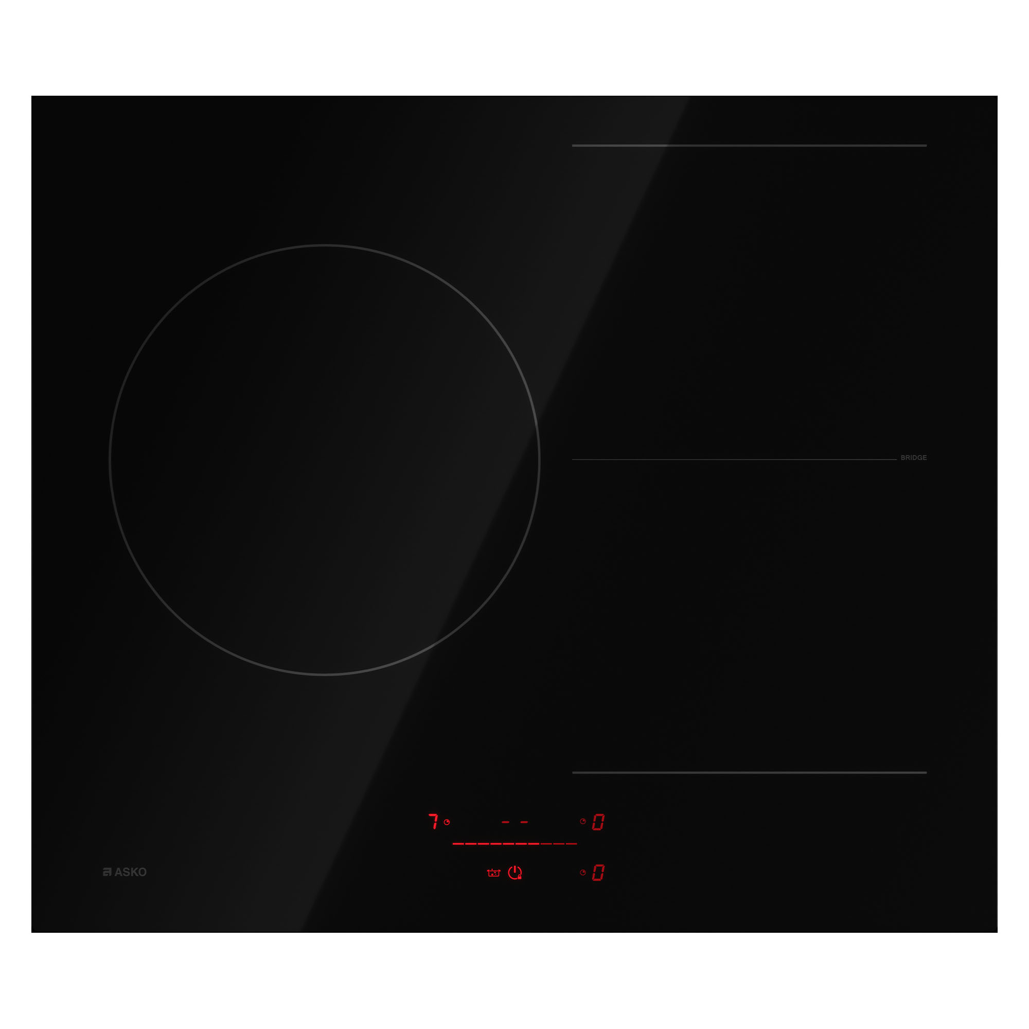 ASKO 3 Zone 60cm Induction Cooktop HI2632FBG1
