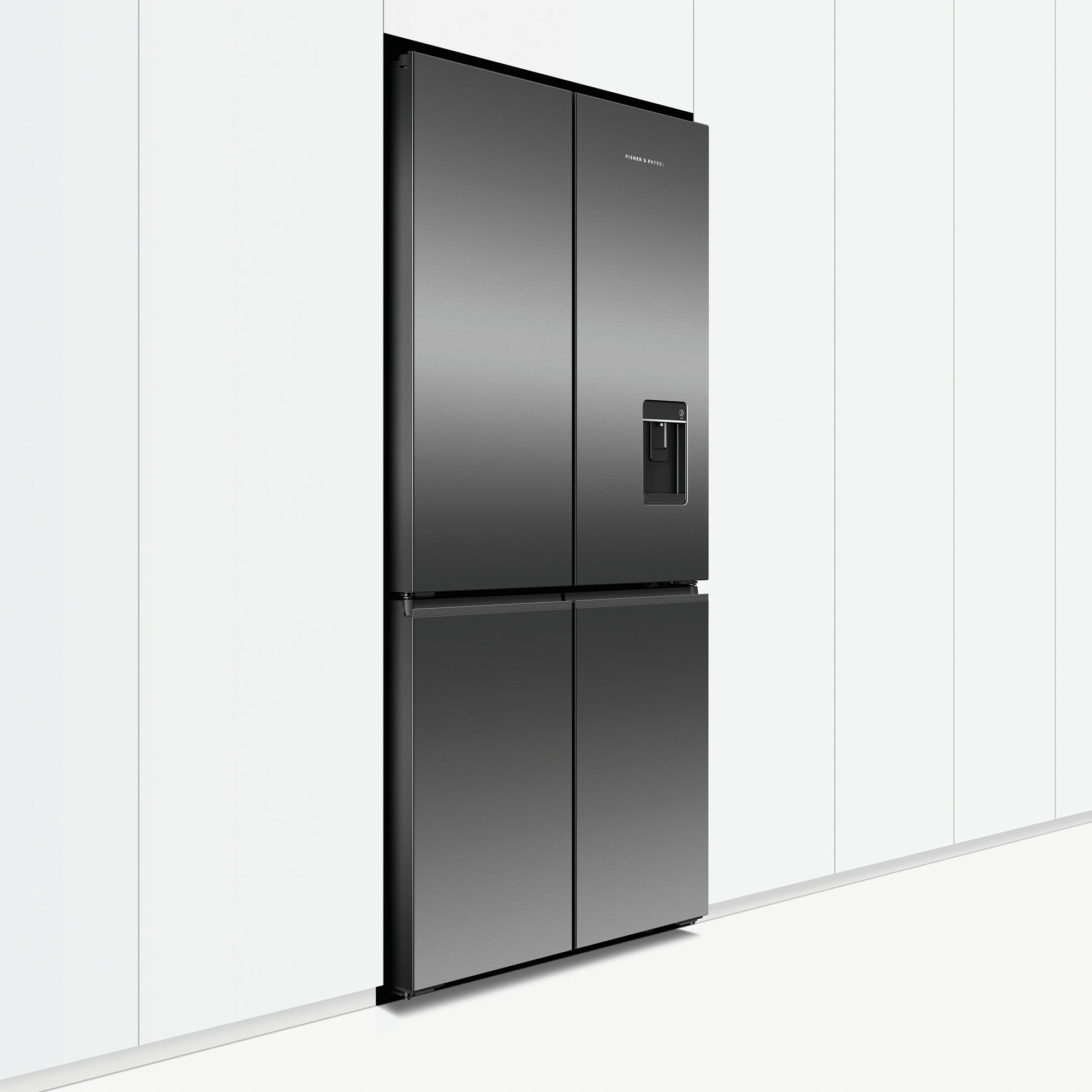 Fisher & Paykel Freestanding Quad Door Refrigerator Freezer, 90.5cm