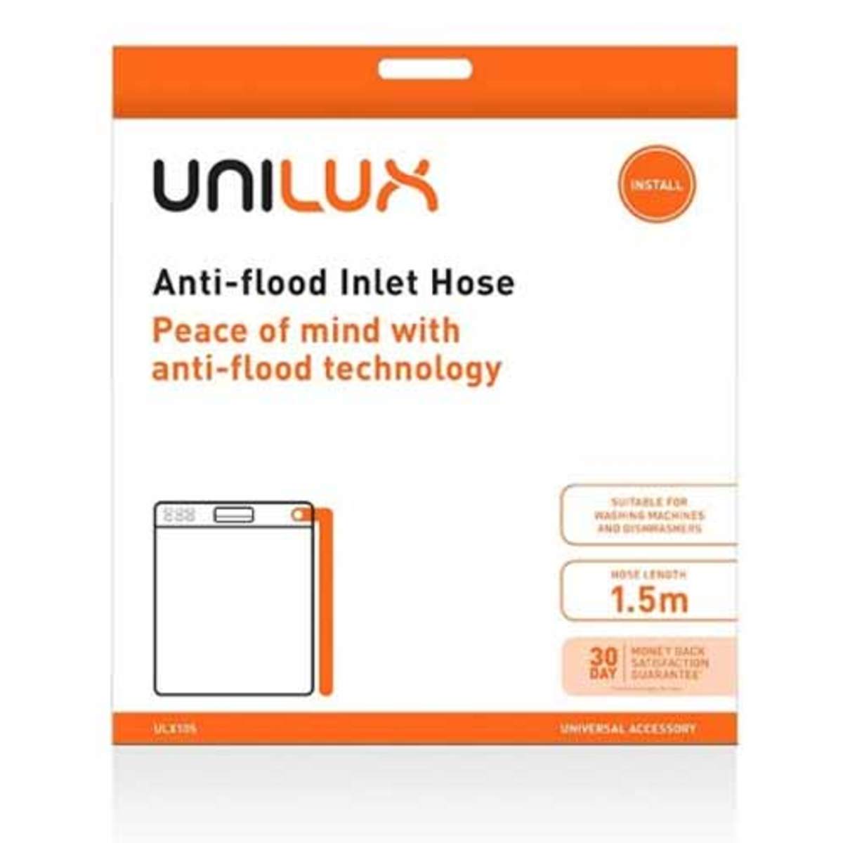 Unilux Anti-flood Inlet Hose ULX105
