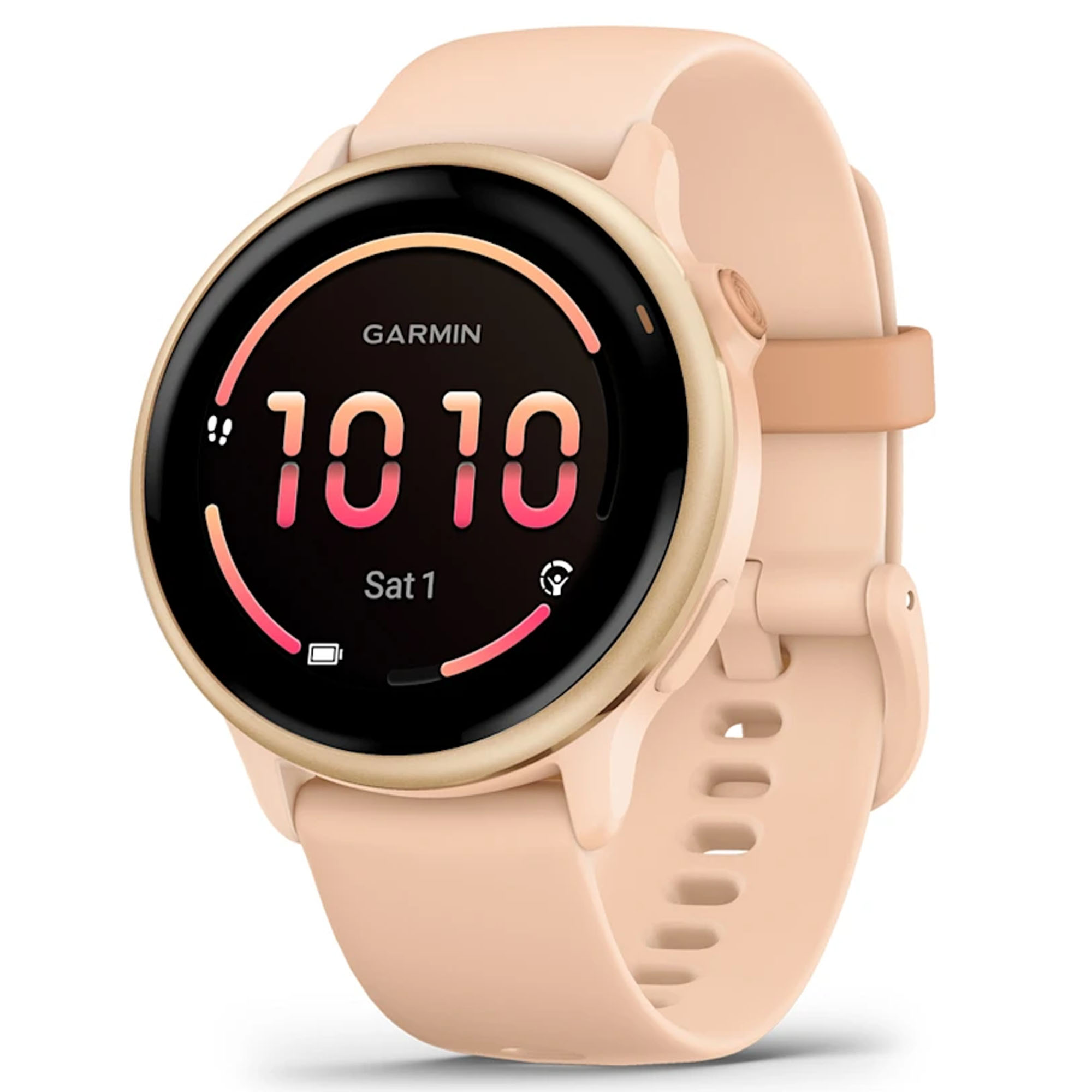 Garmin vívoactive® 6 Metallic Pink Dawn with Pink Dawn Band 010-02985-03