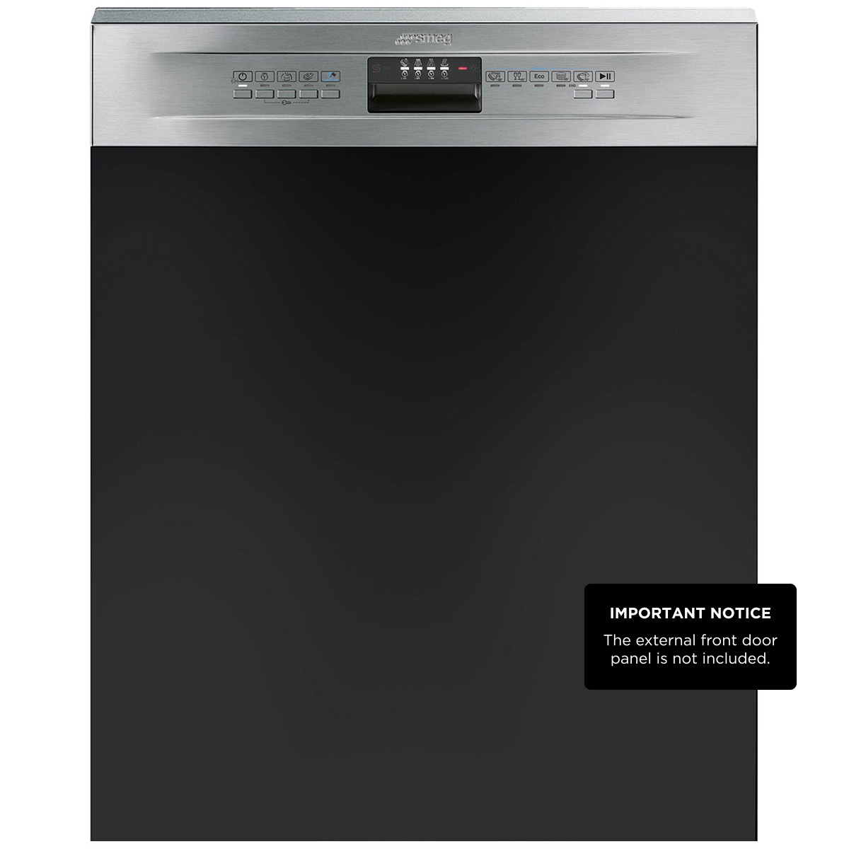 Smeg 60cm SemiIntegrated Dishwasher DWAI6314X2 Buy Online with