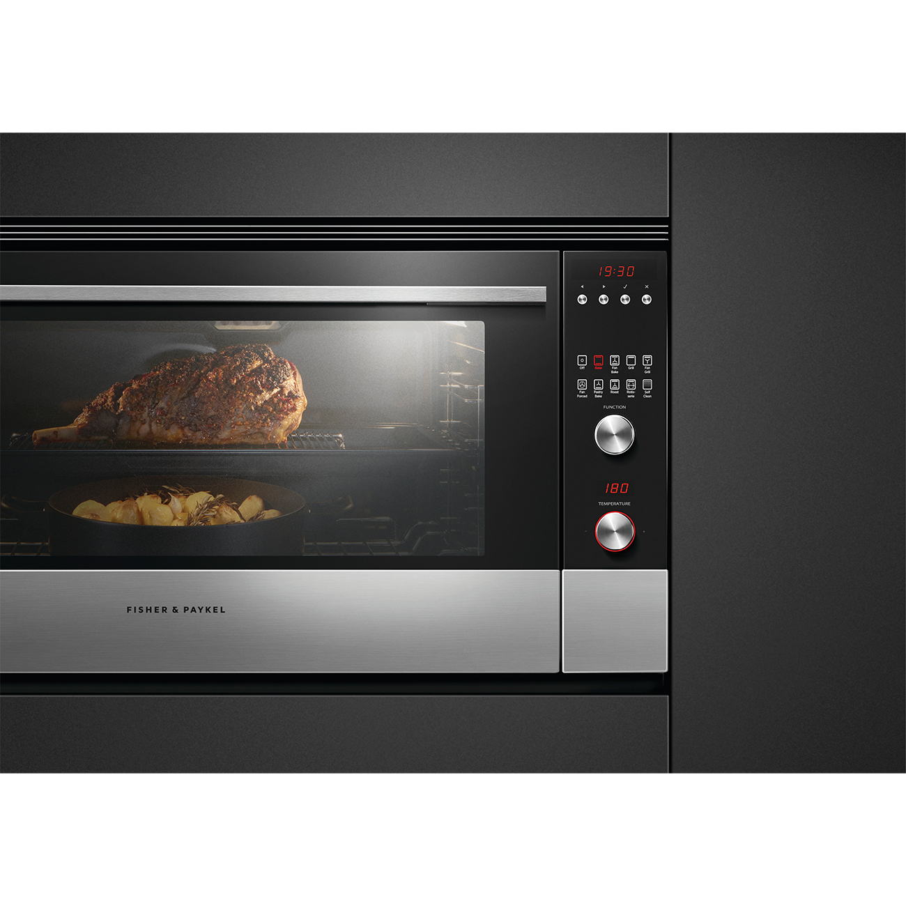 Fisher & Paykel Series 9 Oven 90cm 9 Function Selfcleaning OB90S9MEPX3