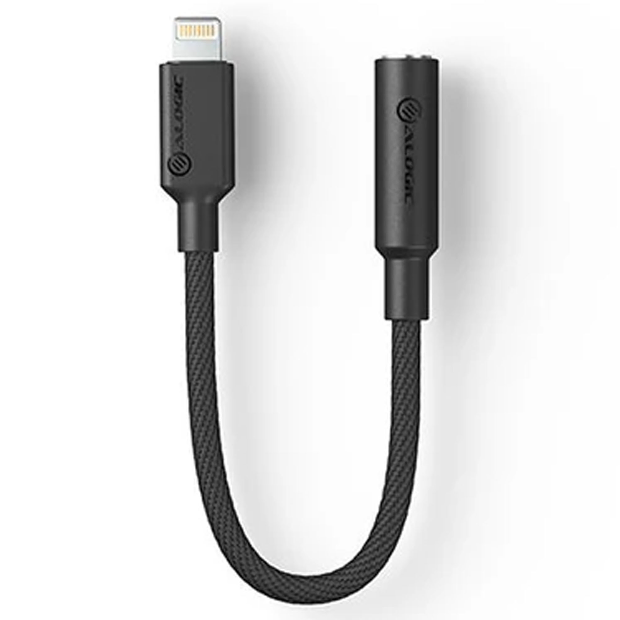 Alogic Elements PRO Lightning to 3.5 Audio Adapter Black ELP8P35A-BK