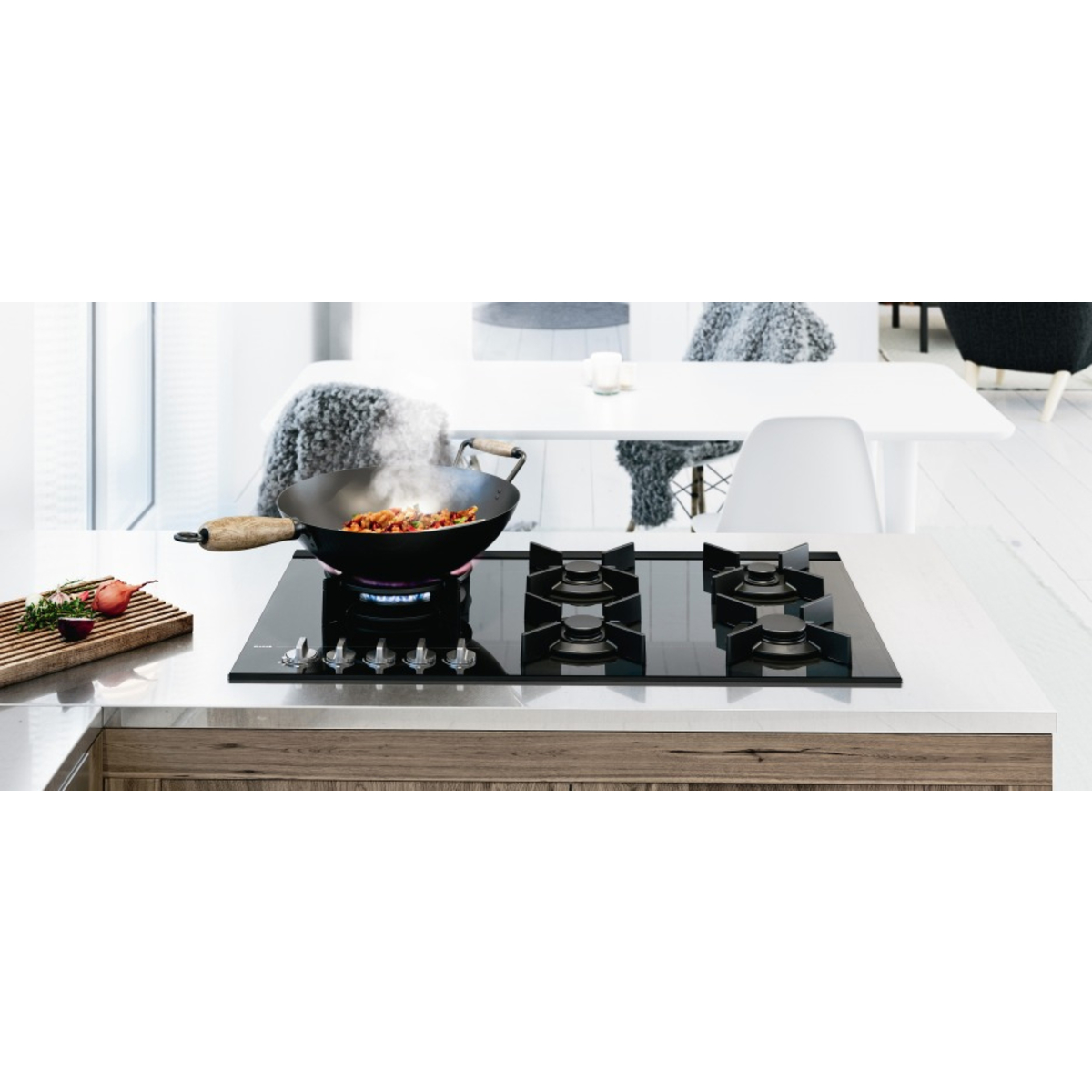 Asko 90cm Pro SeriesCeramic GlassGas Cooktop HG1935AD Buy Online with