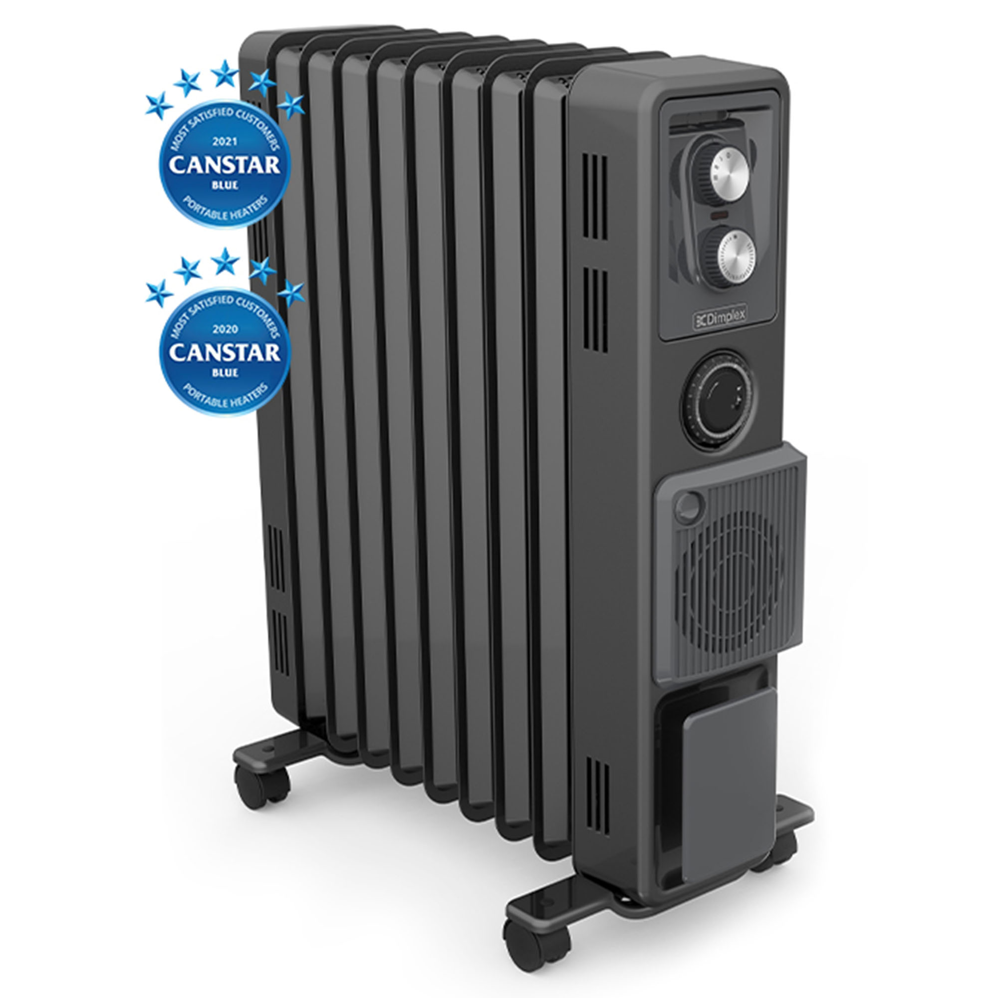 Dimplex 2.4kW Oil Free Column Heater with Timer & Turbo Fan ECR24TIF