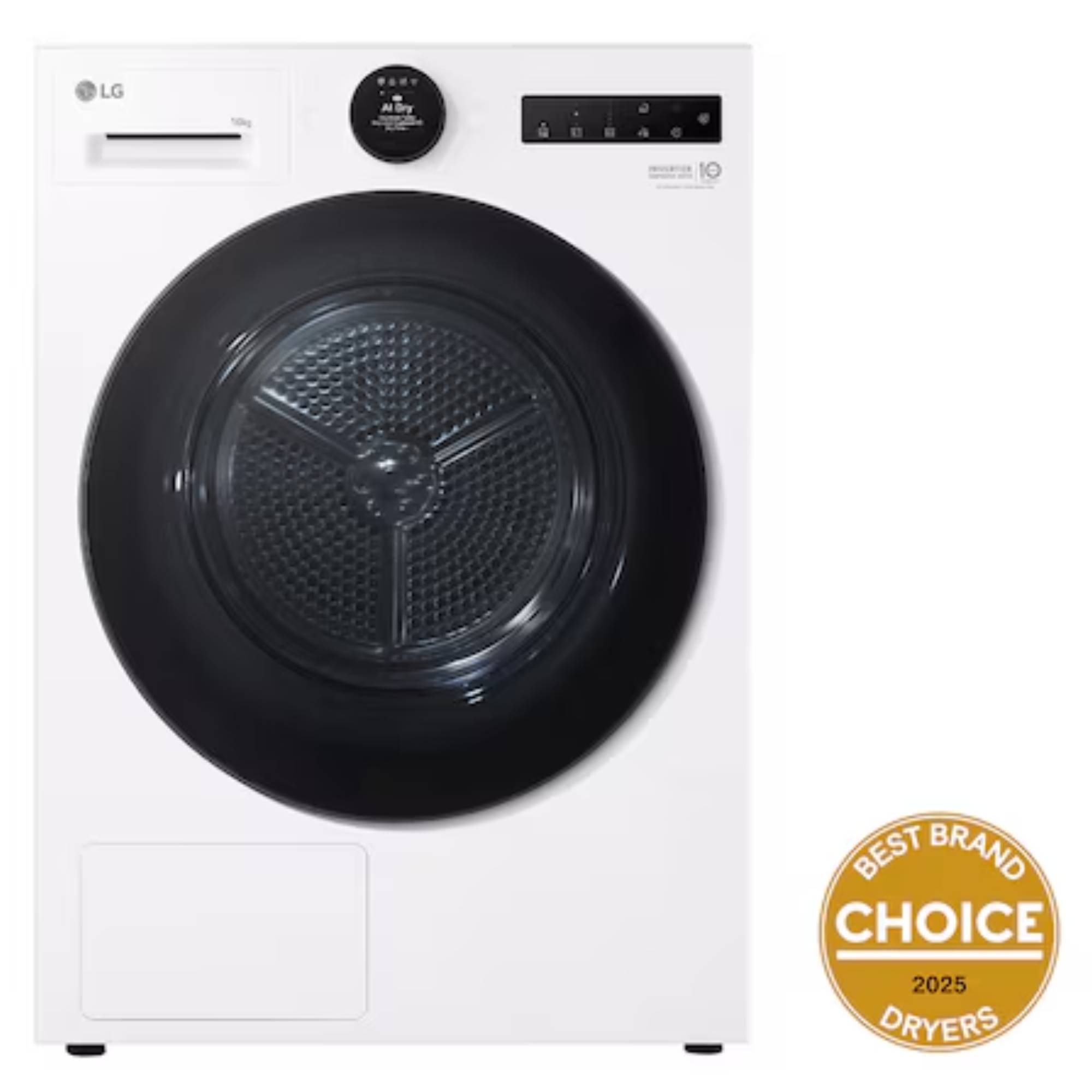 LG 10kg Series 9 Heat Pump Dryer - 9 Star - Essence White DXH9-10W