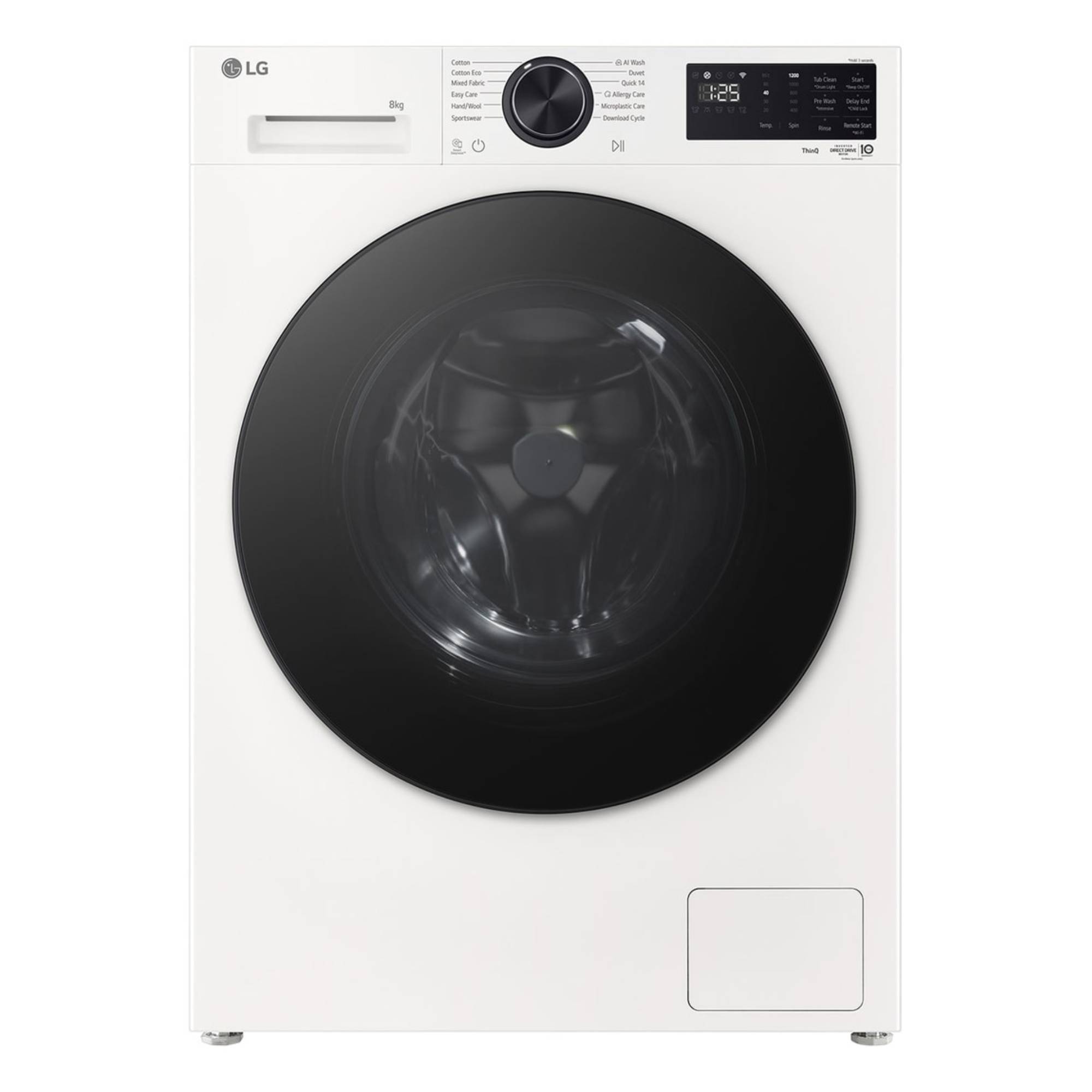 LG 8kg Series 3 Slim Front Load Washer White WX3-1208W