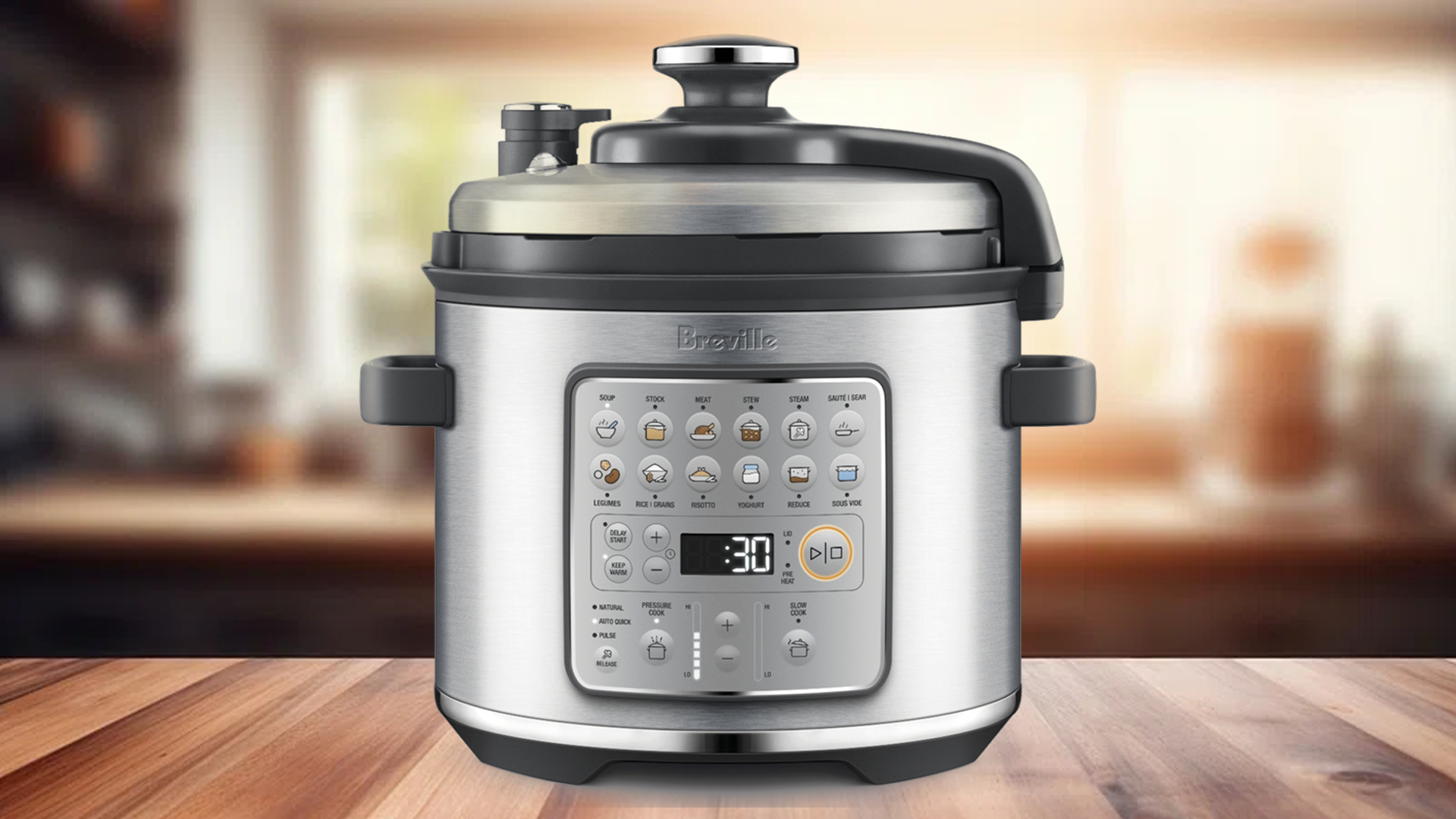 Breville the Fast Slow GO™ Pressure Cooker BPR680BSS. Buy Online with