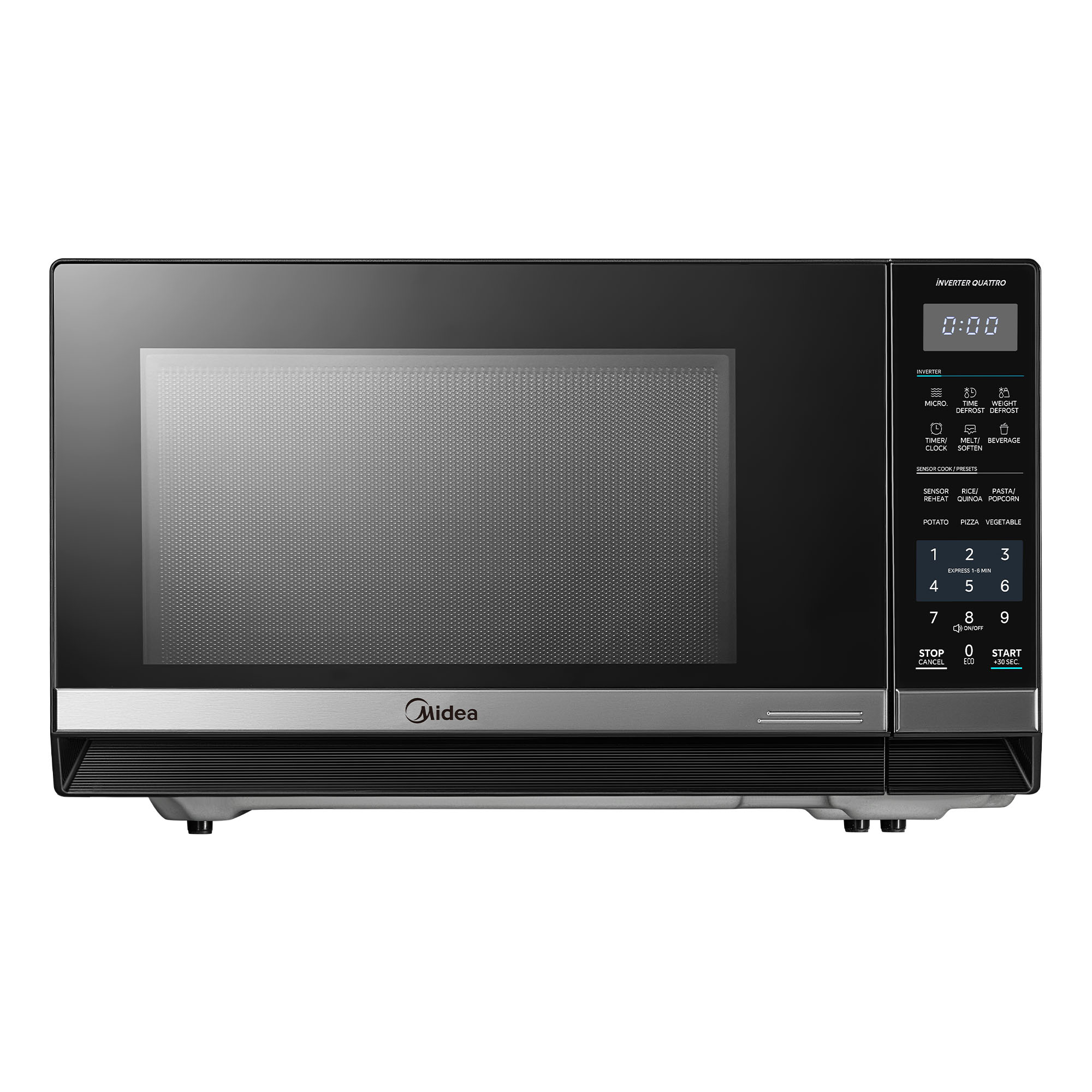 Midea 45L 1200W Smart Inverter Microwave Black MMW12VT45B