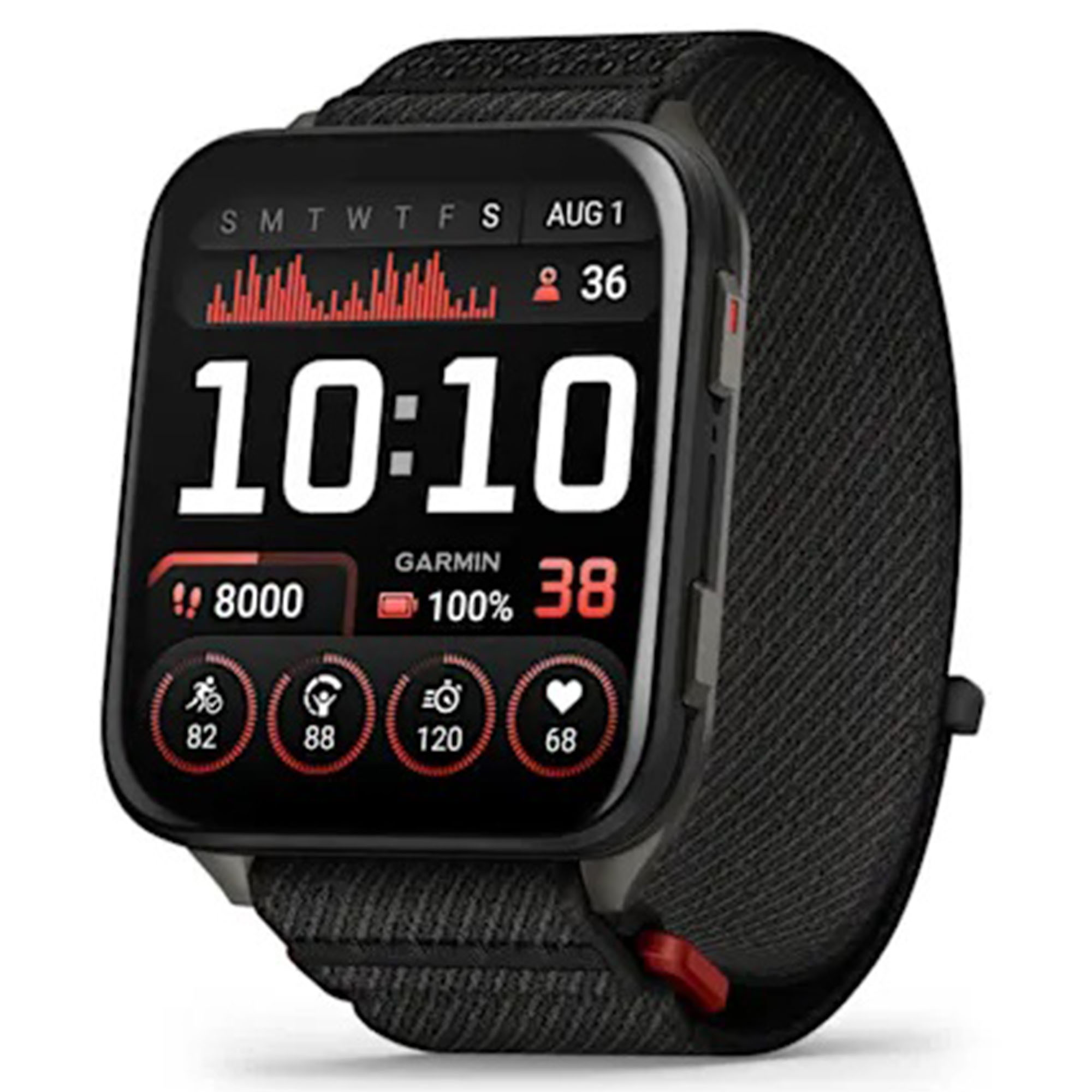 Garmin Venu® X1 Black with Slate Titanium Caseback 010-02980-04
