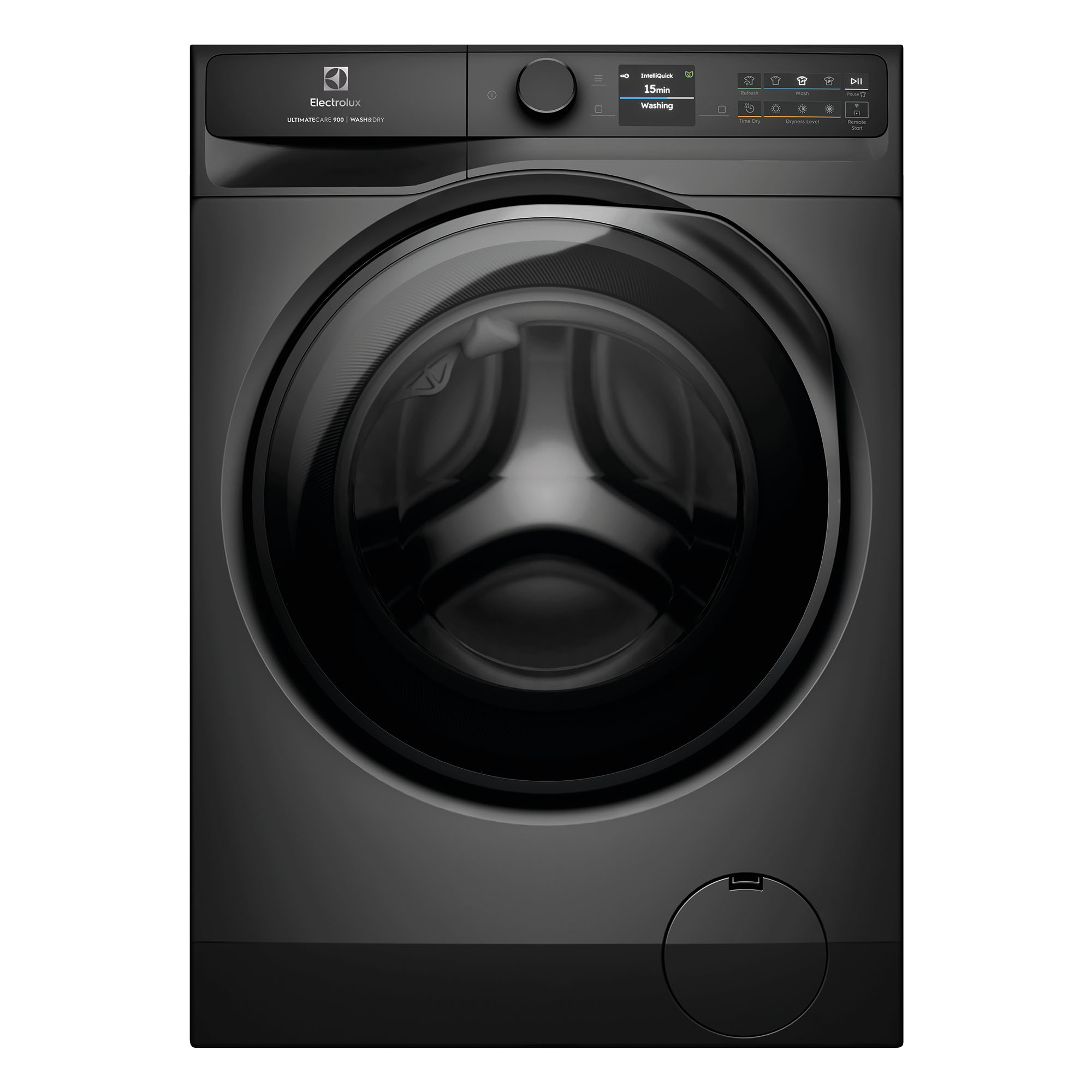 Electrolux 12kg UltimateCare 900 Front Load Washing Machine with 8kg Dryer Dark Onyx EWW1242R9SCS
