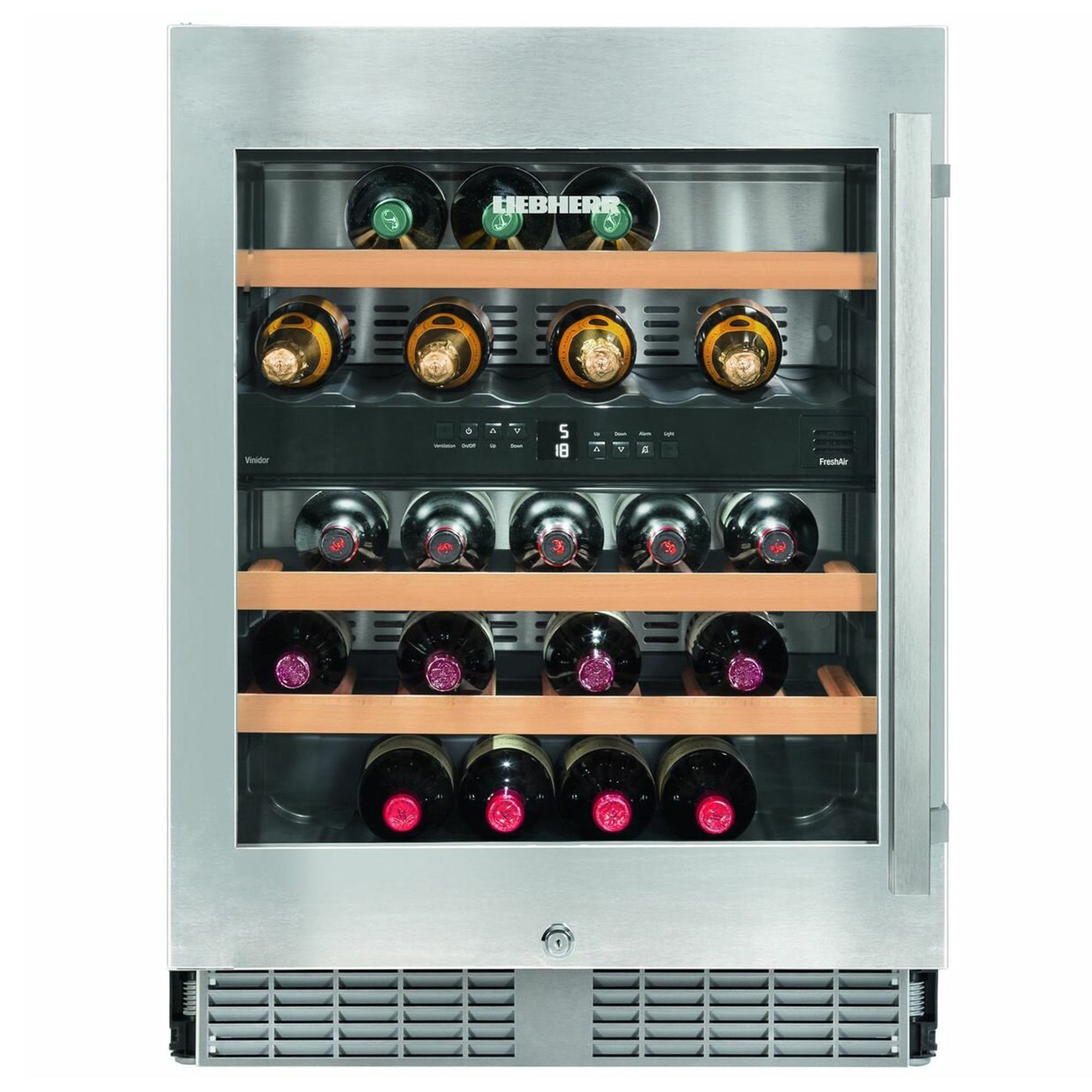 Liebherr Built-in Dual Zone Wine Cellar - Left Hinged UWTES1672LHH