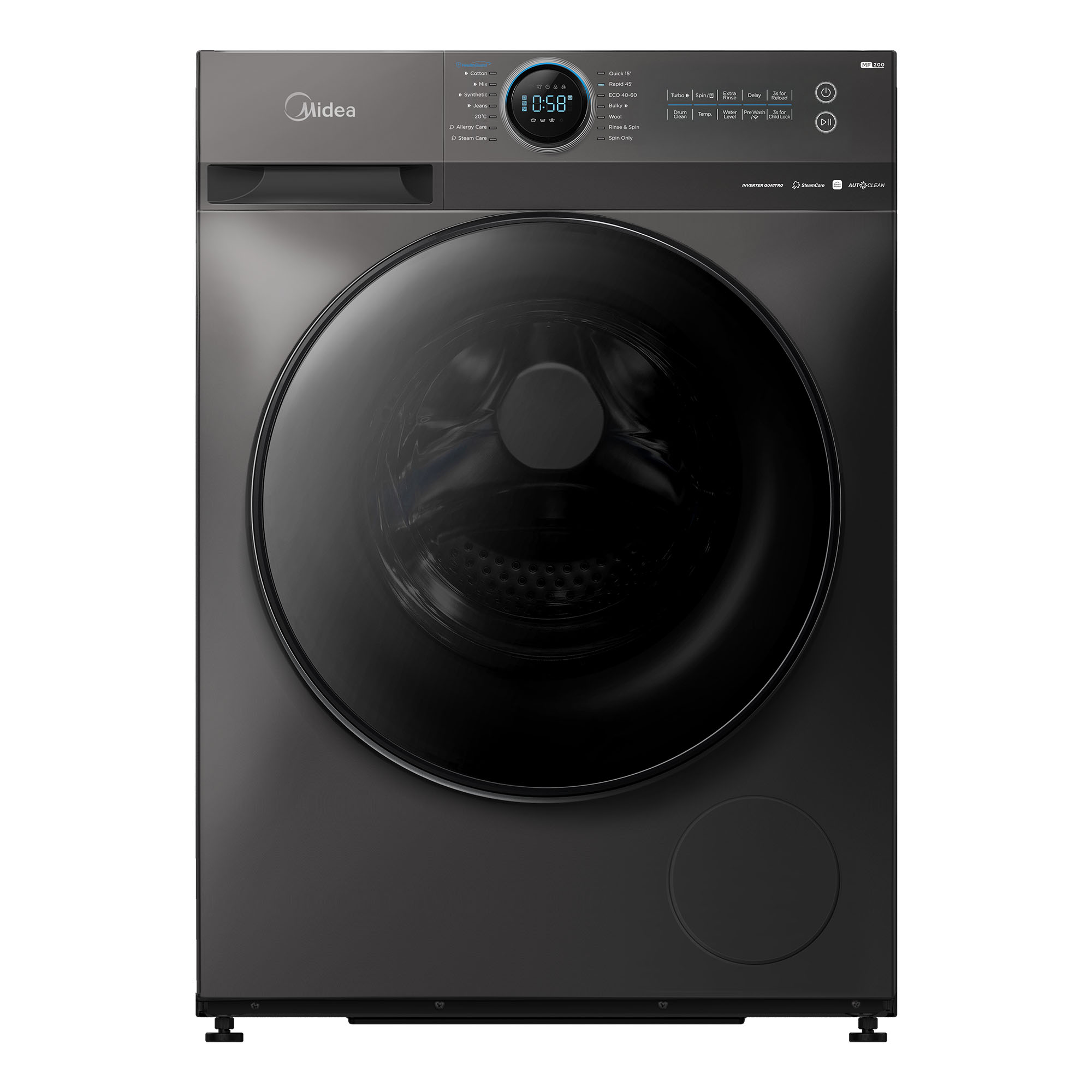 Midea 10kg Washing Machine MF200W100WB/T