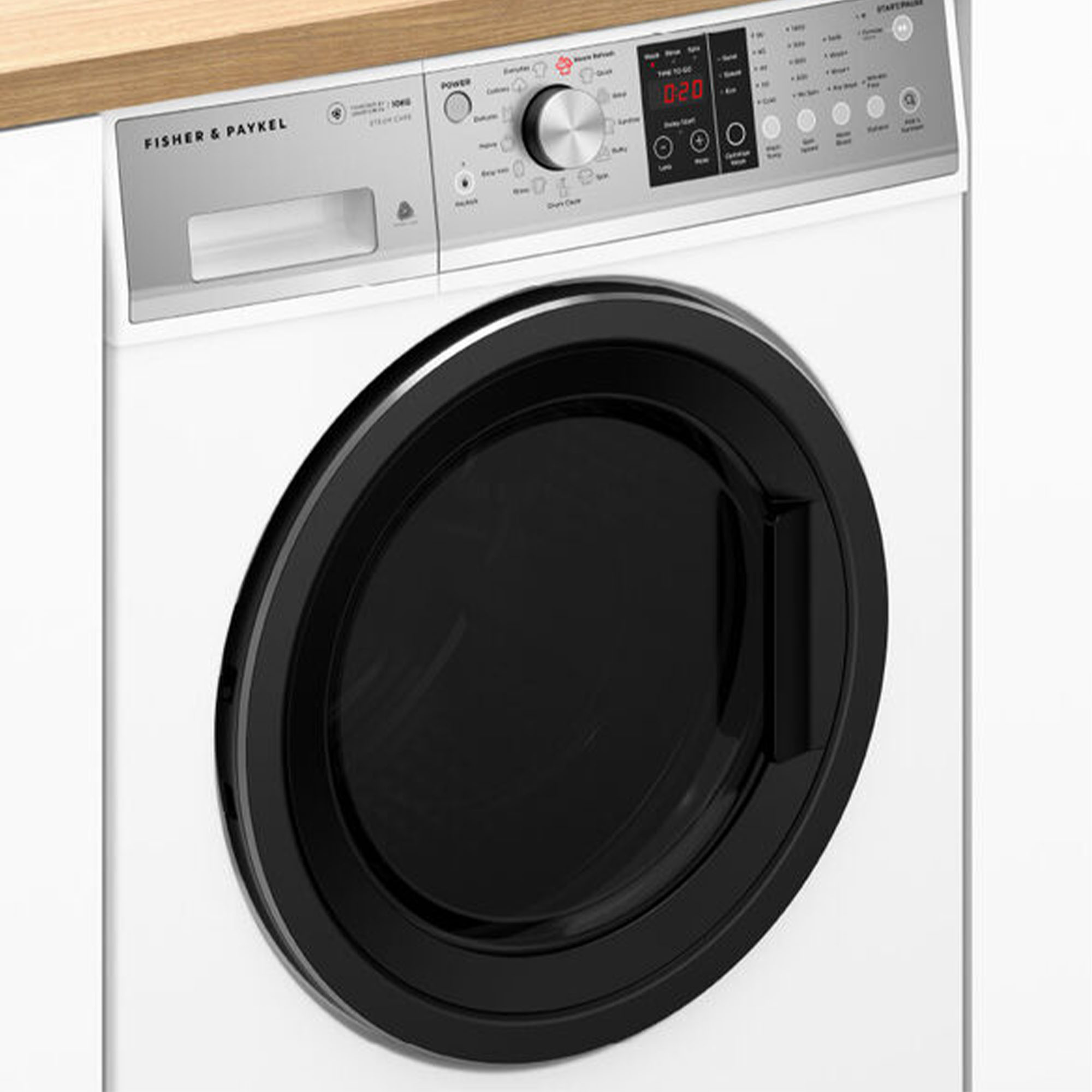 Fisher & Paykel Front Loader Washing Machine 10kg Steam Care WH1060P4