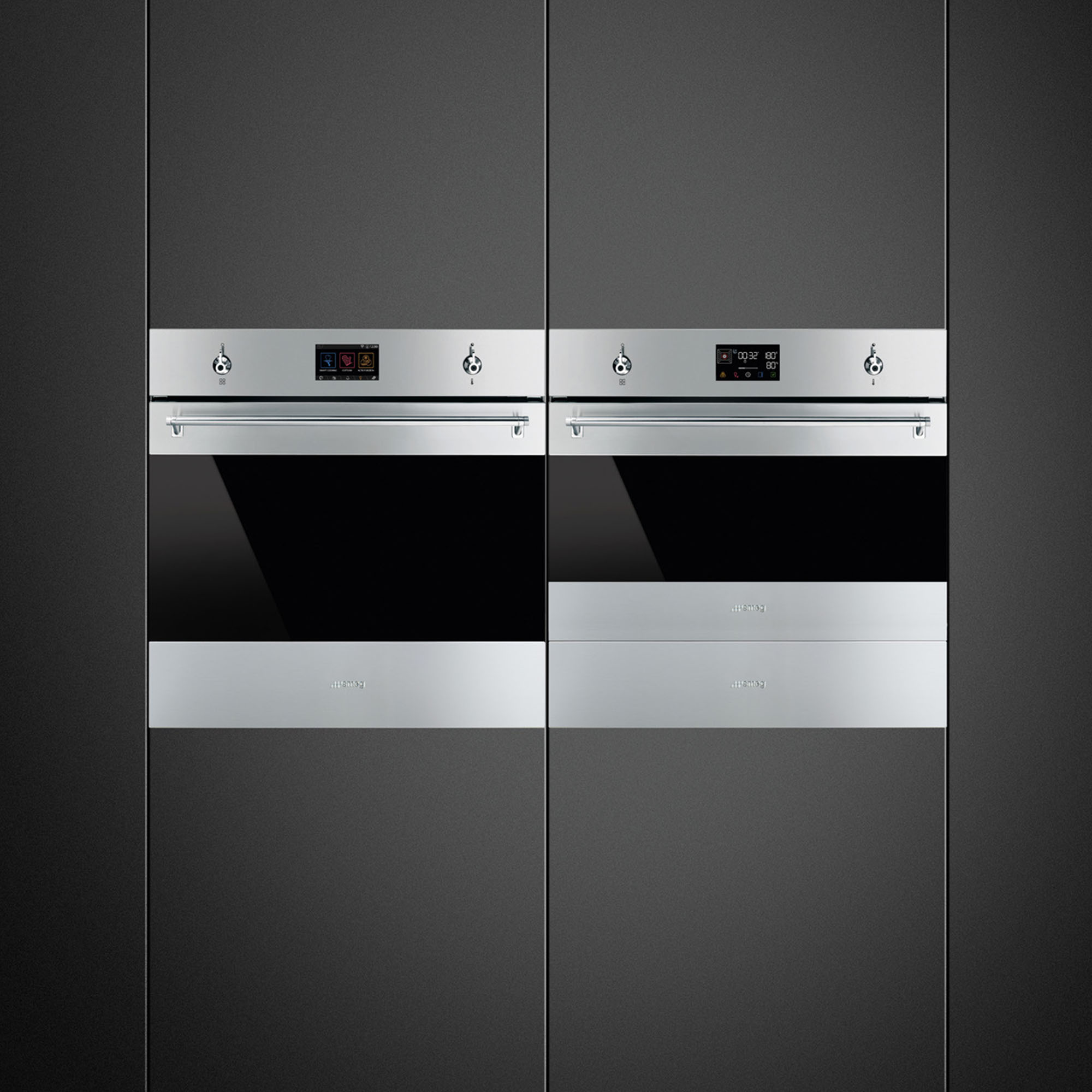 Smeg Compact Classic Steam 100 Oven Stainless Steel SOA4302S3X. Buy