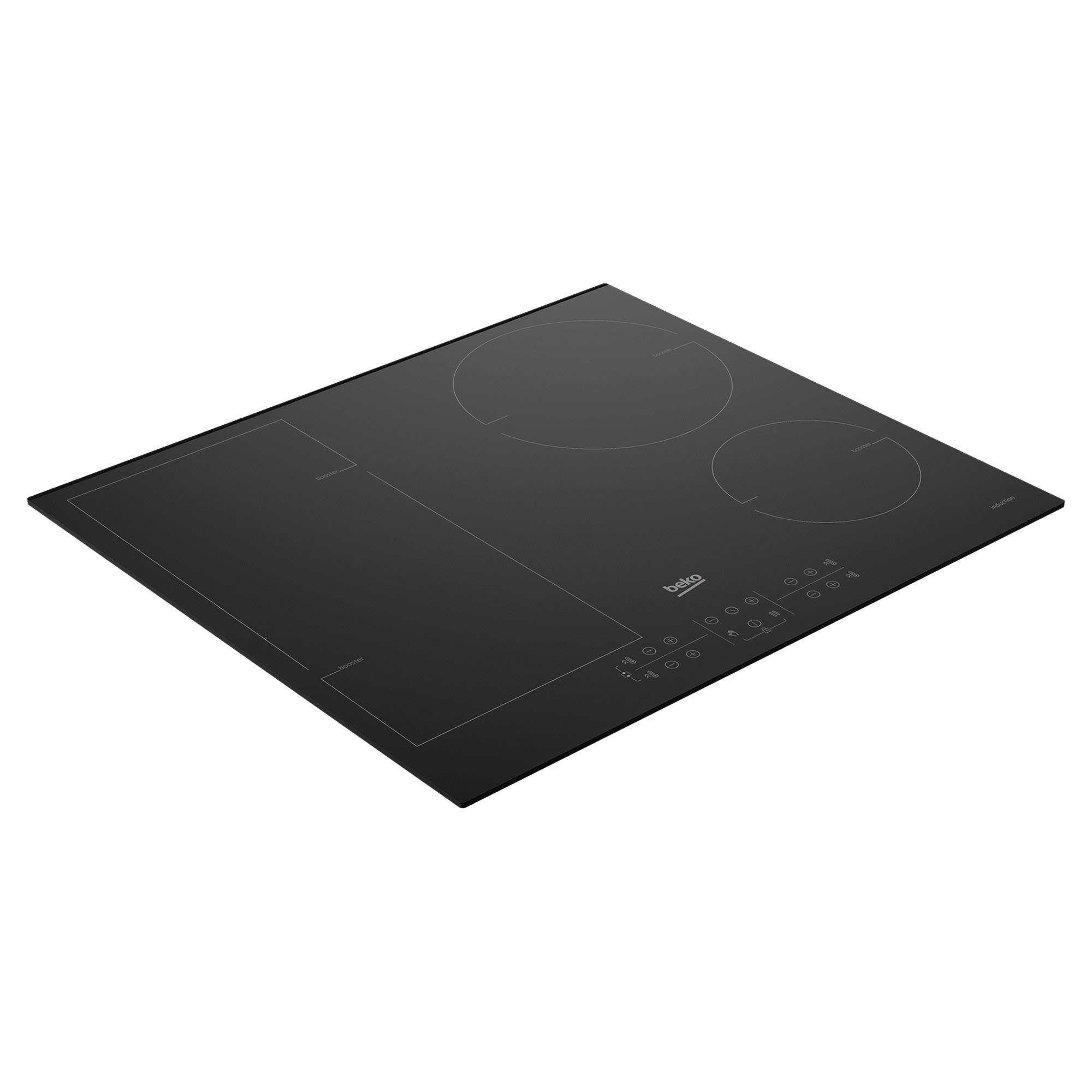 Beko Induction 60 cm BuiltIn Cooktop with Indyflex Zone BCT600IG. Buy Online with Afterpay