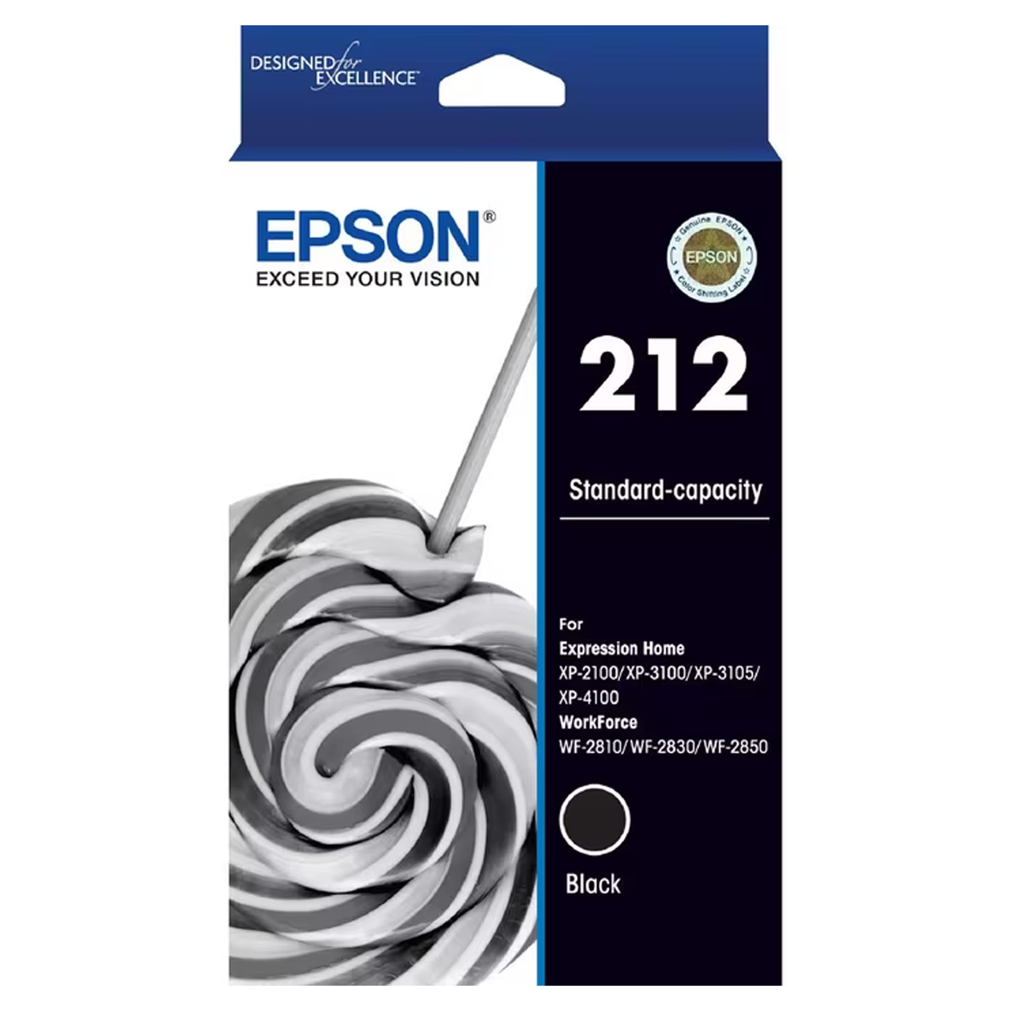 Epson 212 - Std Capacity - Black Ink Cartridge T02R192