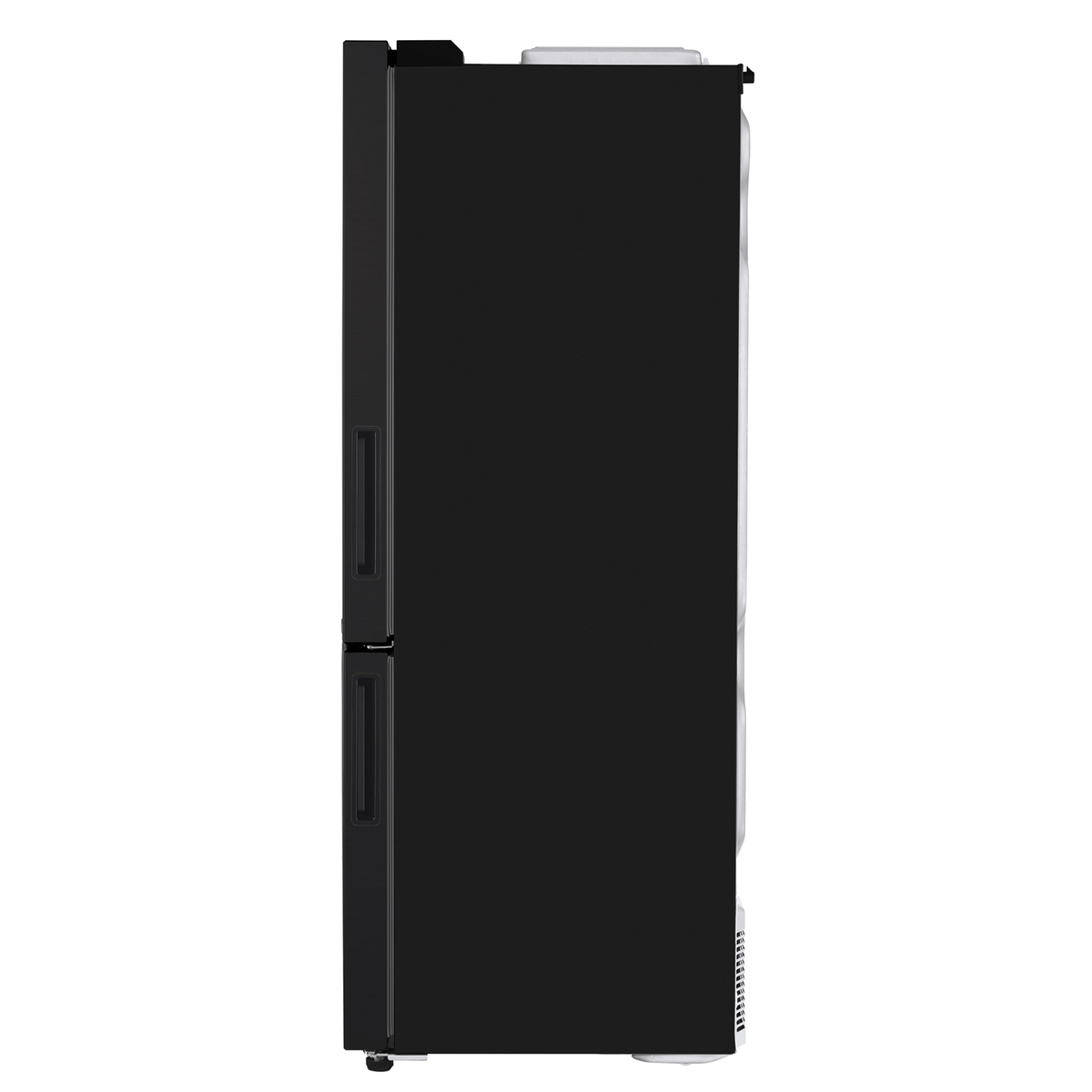 LG 420L Bottom Mount Fridge Black Steel GB455BTL. Buy Online with