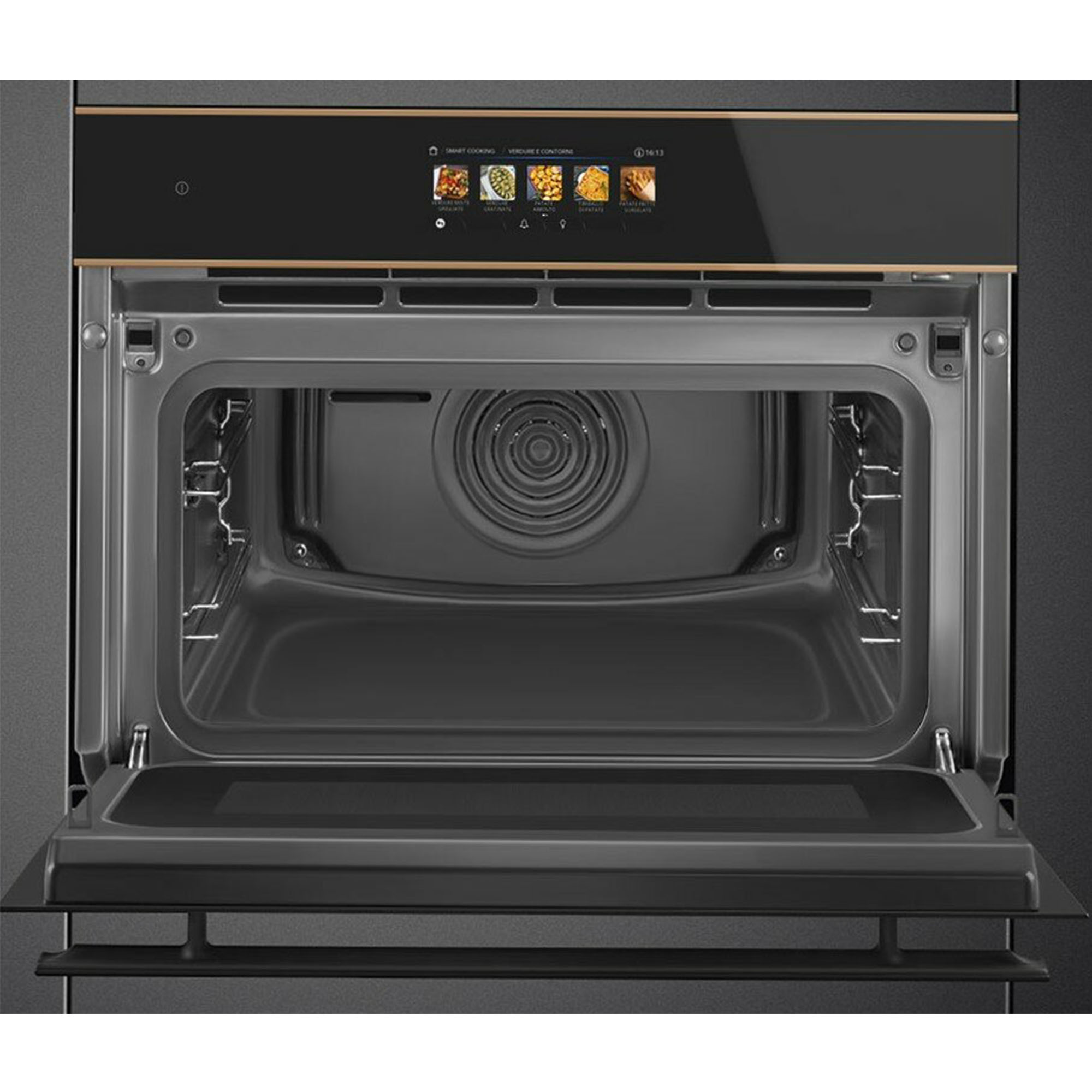 Smeg 45cm Dolce Stil Novo Omnichef Microwave Oven SOA4606APNR Buy