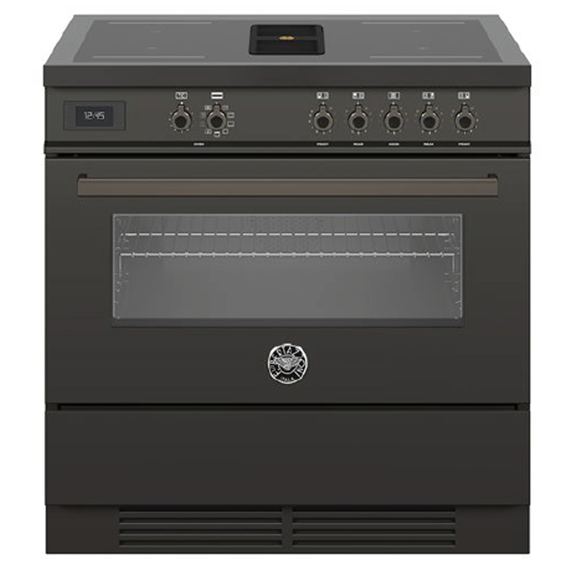 Bertazzoni 900mm Air-Tec 3 in 1 Induction Cooker - Carbonio PROCH94I1ECAT
