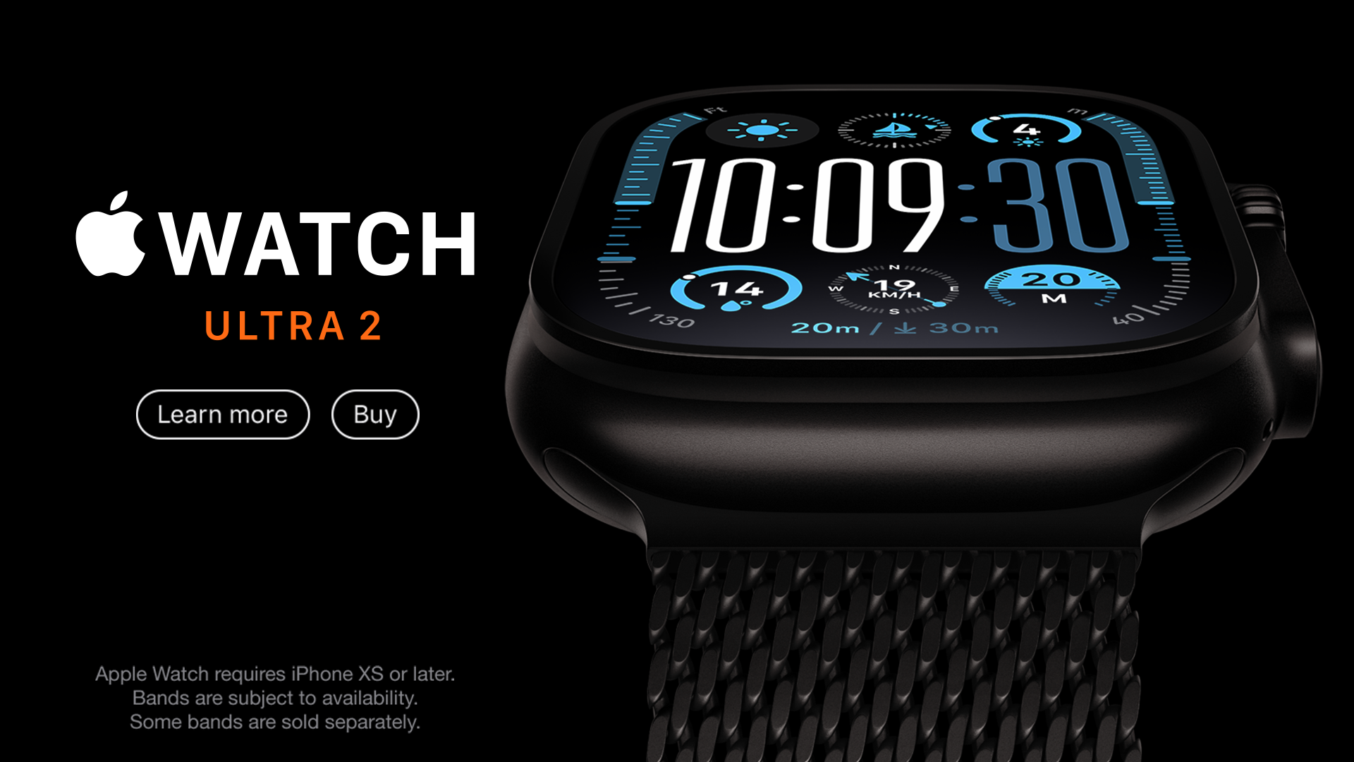 新品未開封 apple watch 受け止め ultra2 MX5U3J/A black