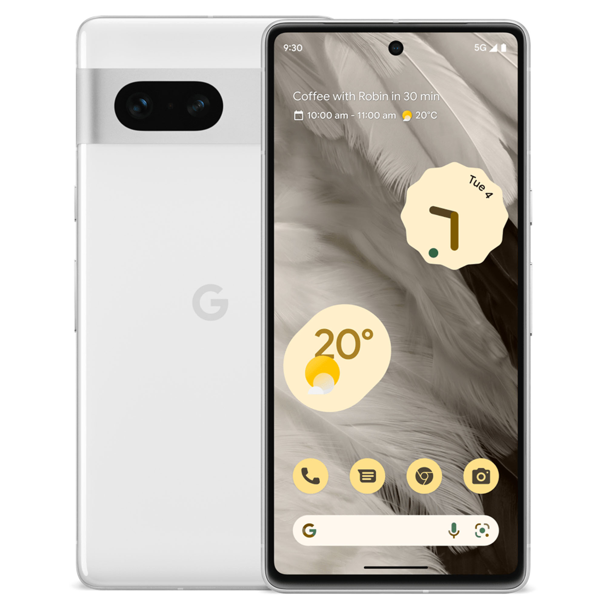 Google Telstra Google Pixel 7 5G 128GB White TE091 - Bing Lee