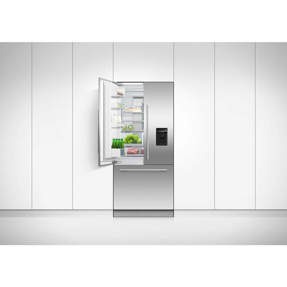 Fisher & Paykel Series 7 Integrated French Door Refrigerator Freezer
