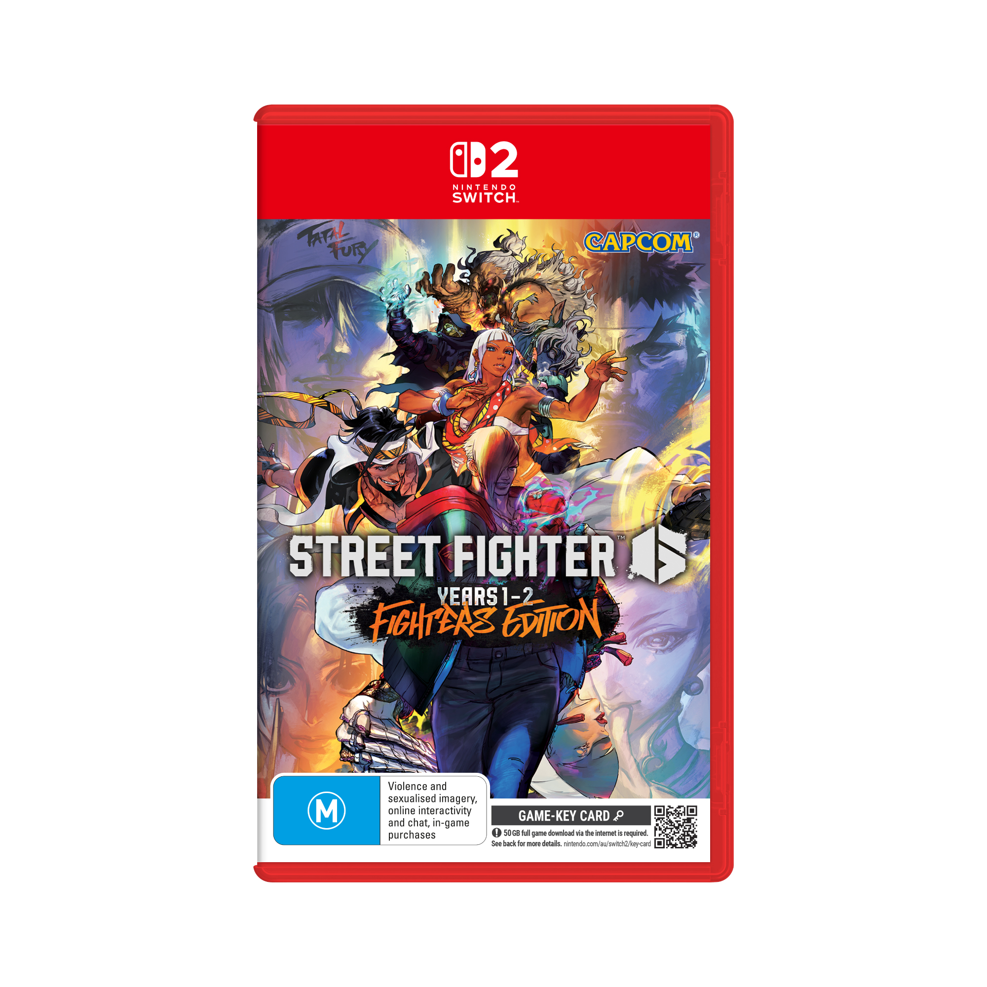 Street Fighter 6: Year 1-2 Fighters Edition - Nintendo Switch 2