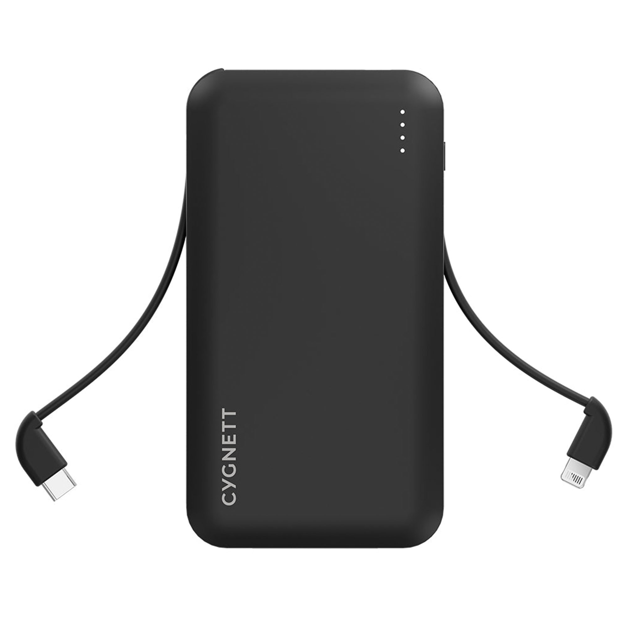 ChargeUp Pocket 10000 mAh Power Bank with integrated charging