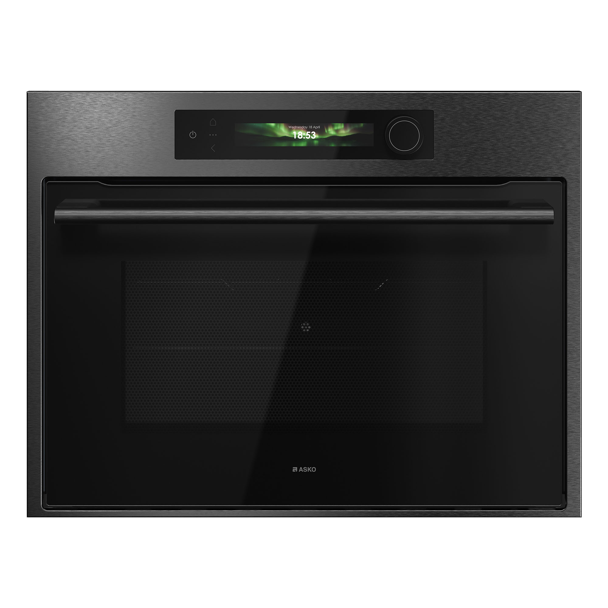 ASKO Craft Frame 45cm Combi Microwave Oven - Black Steel OCM64BSH-AU
