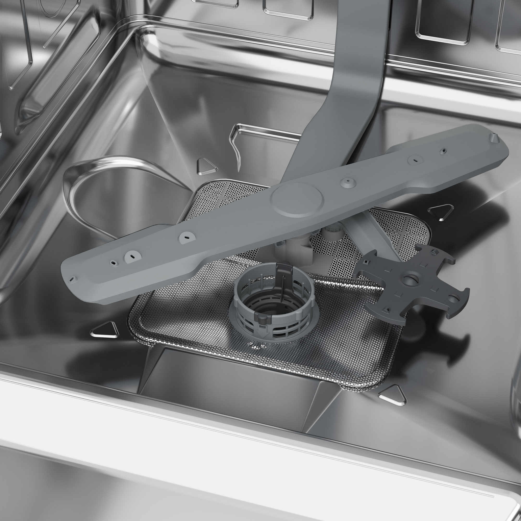 Beko 16 Place Setting Freestanding Dishwasher, Stainless Steel