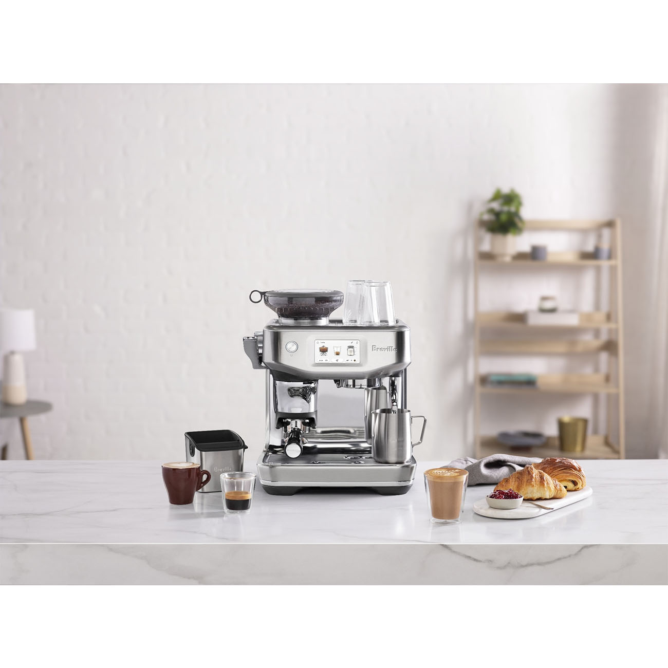 Breville the Barista Touch™ Impress Brushed Stainless Steel BES881BSS
