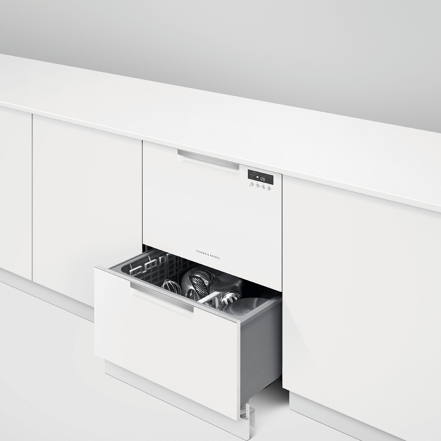 Fisher & Paykel Series 7 Double DishDrawer™ Dishwasher, Sanitise