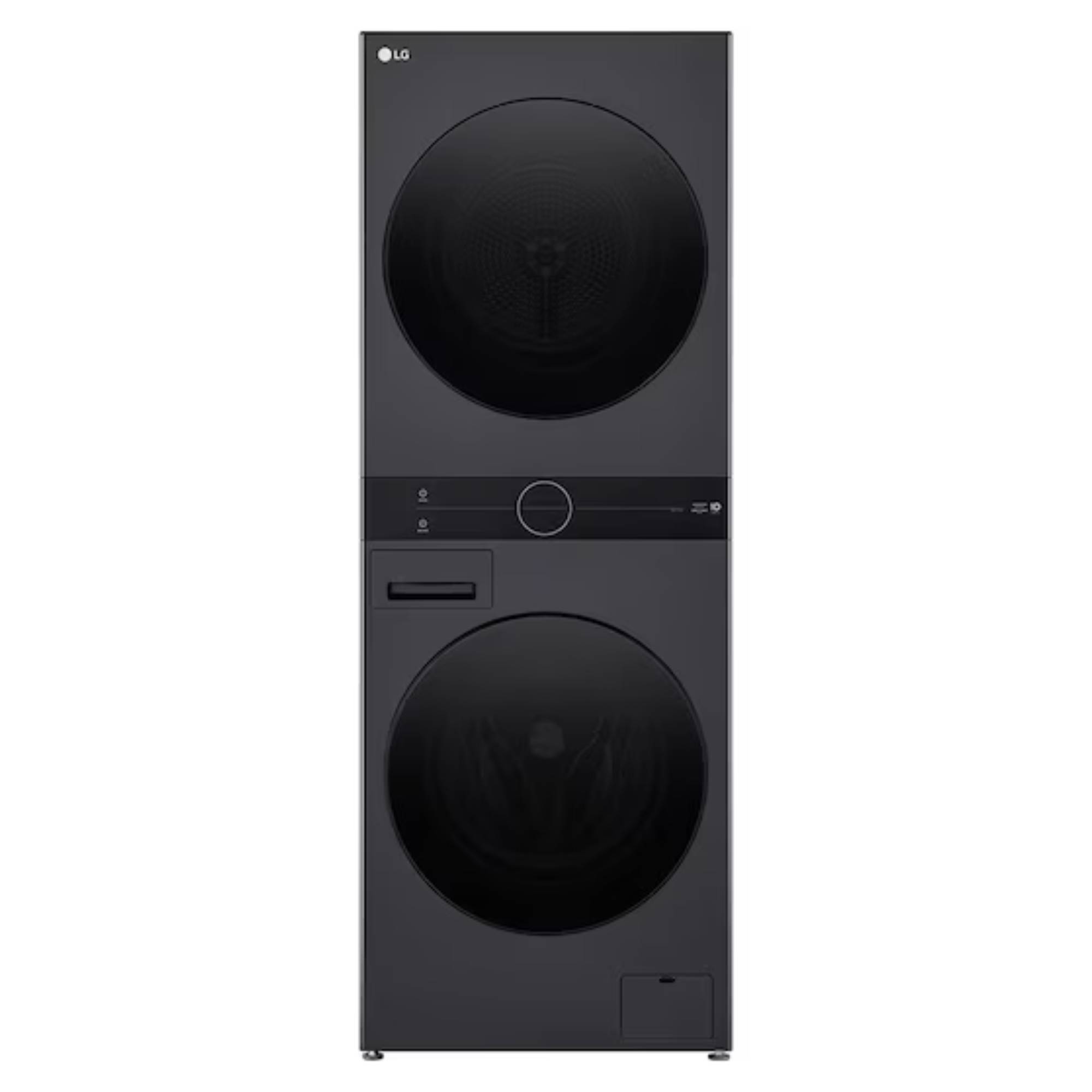 LG 12/10kg WashTower™ Stacked Washer Dryer - Black WWT-1210BX