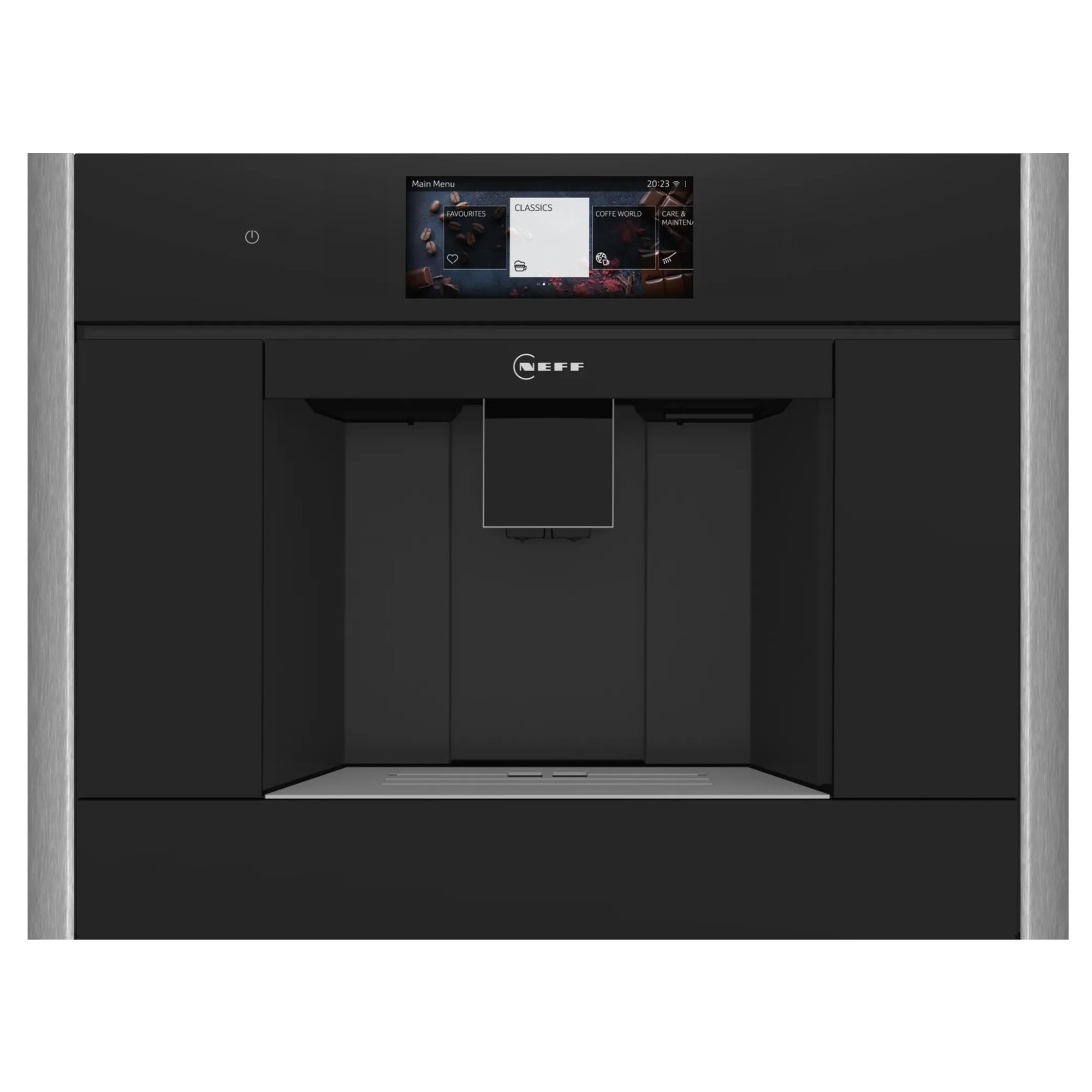 Neff Built in Coffee Machine, Metallic Silver CL9TX11Y0-MS