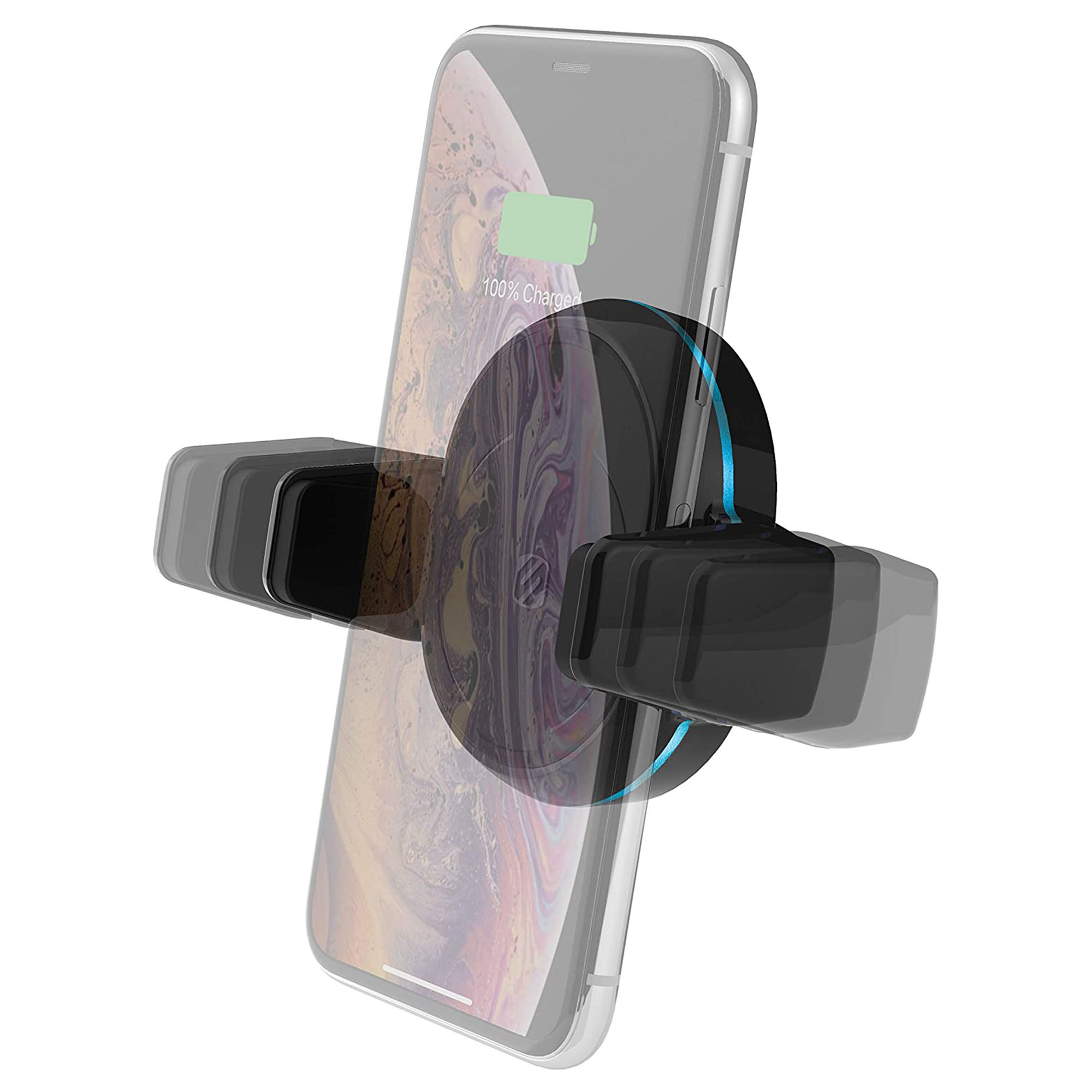 Scosche MagicGrip™ Charge Auto-sensing window dash mount MGQWD