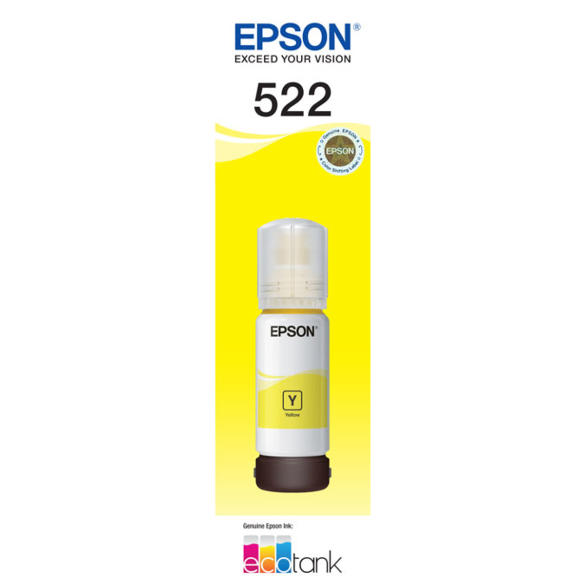 Epson C13T522 EcoTank Yellow Ink Bottle T00M492