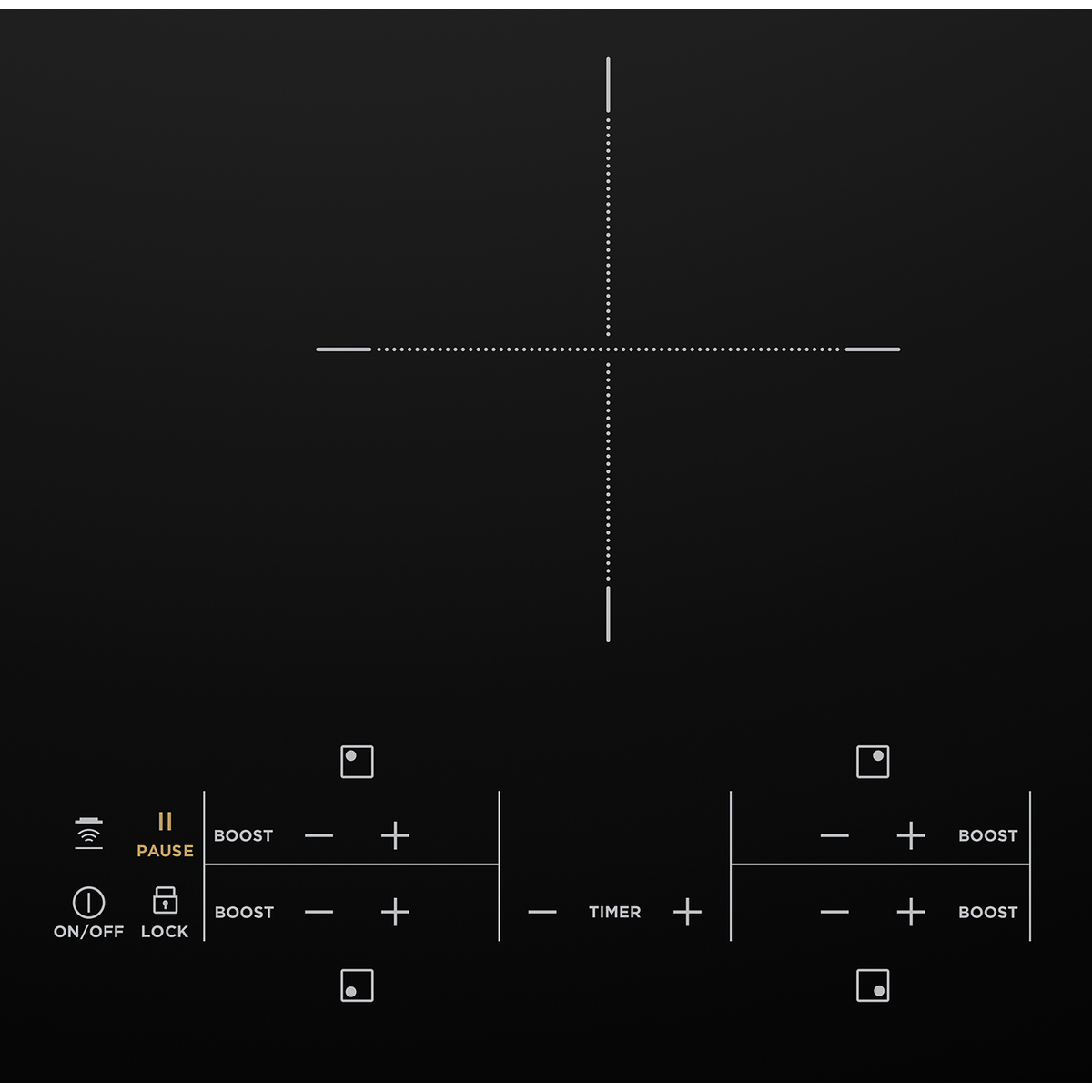 Westinghouse 70cm 4 Zone Induction Cooktop WHI743BC Buy Online with