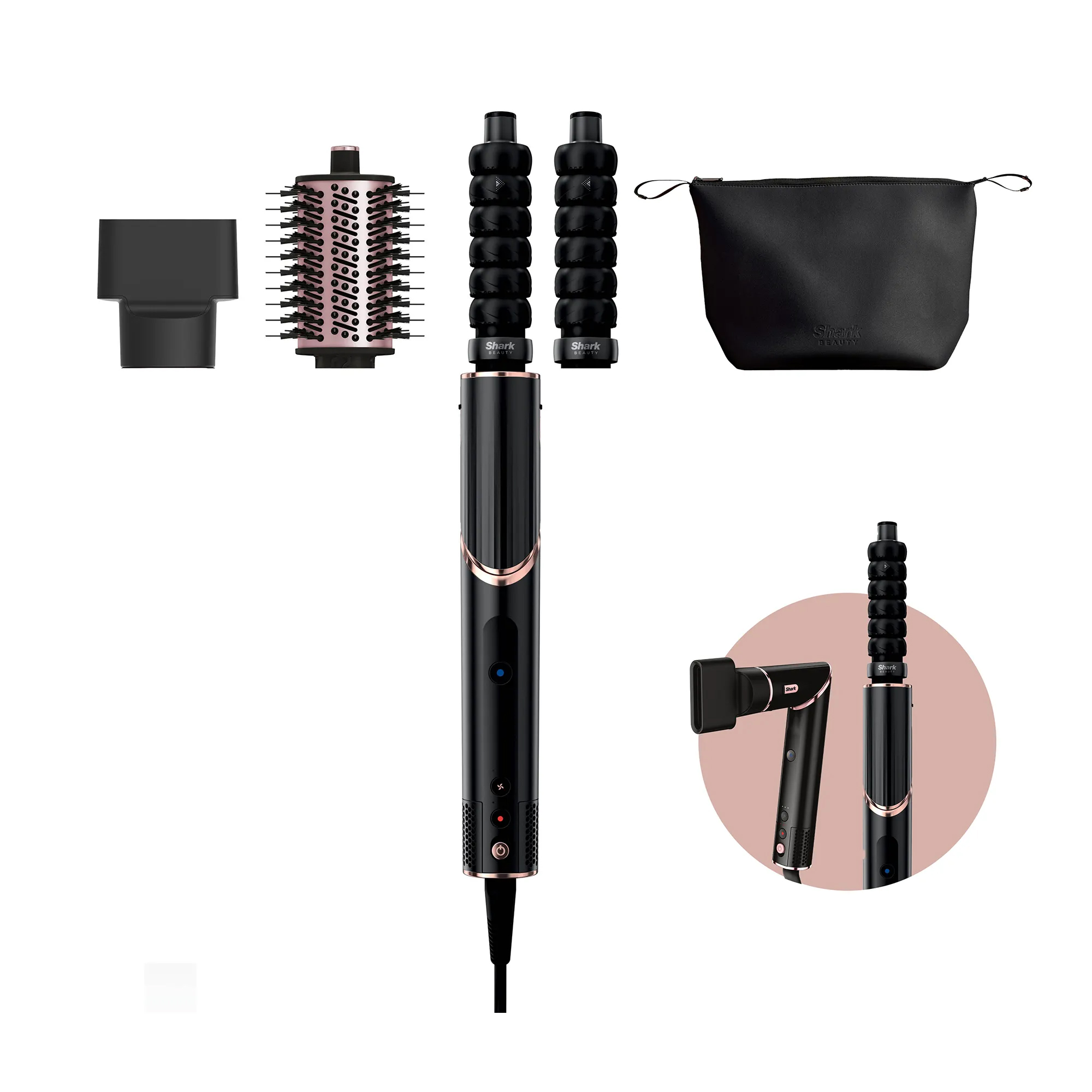 Shark FlexStyle Air Styling & Drying System - Black HD421