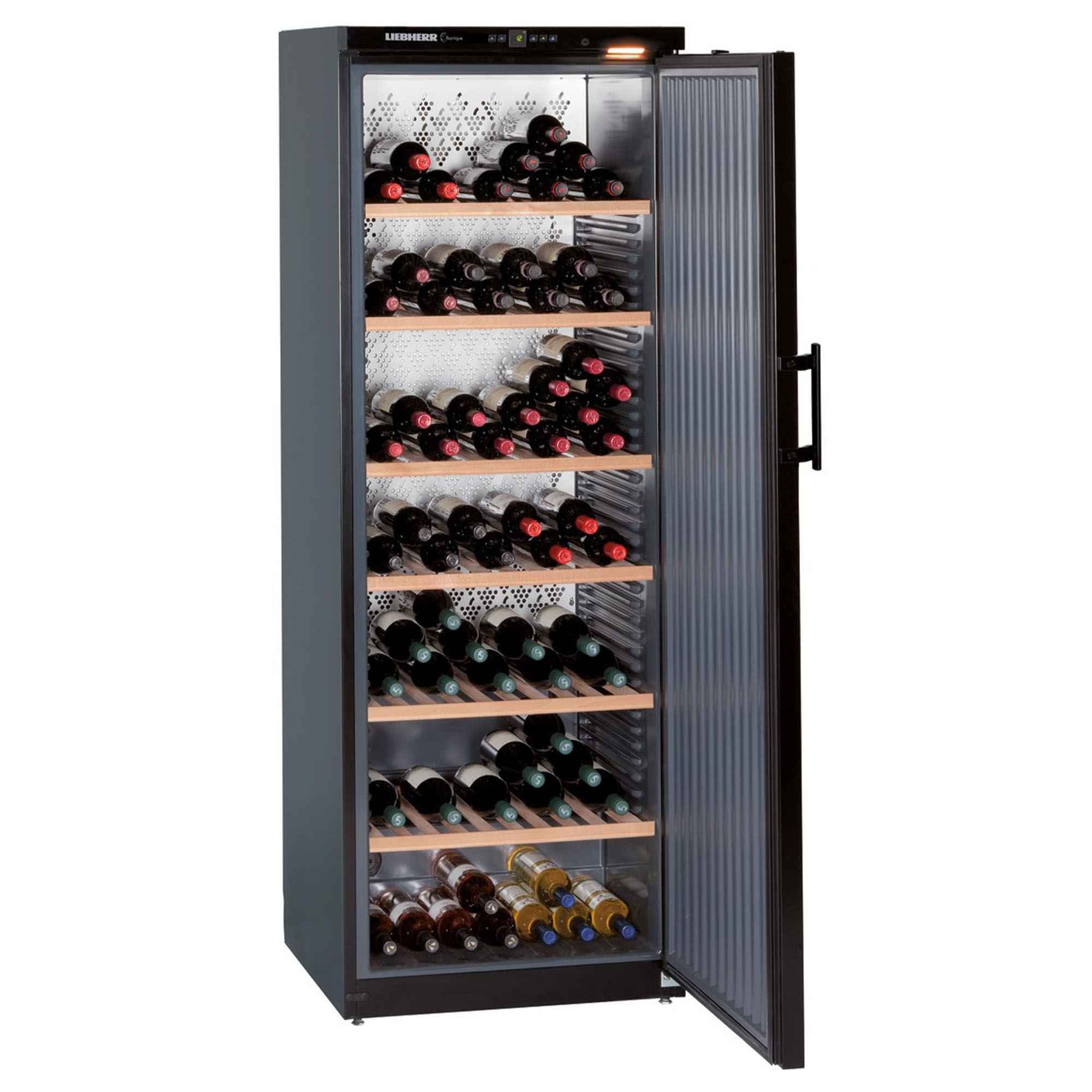 Liebherr 195 Bottle Singe Zone Freestanding Wine Cabinet - Right Hinged WKB4611RHH