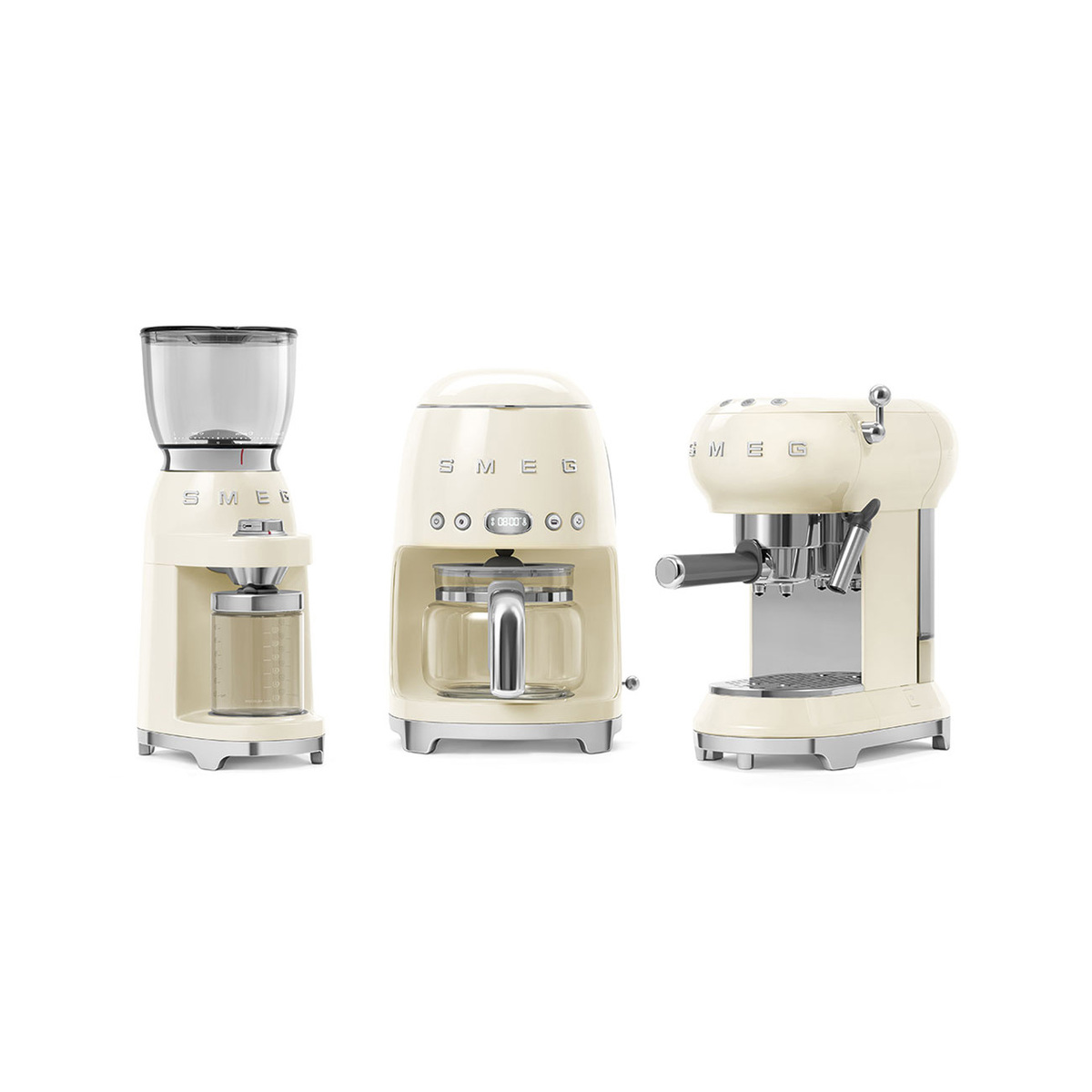 Smeg Coffee GrinderCream CGF01CRAU 
