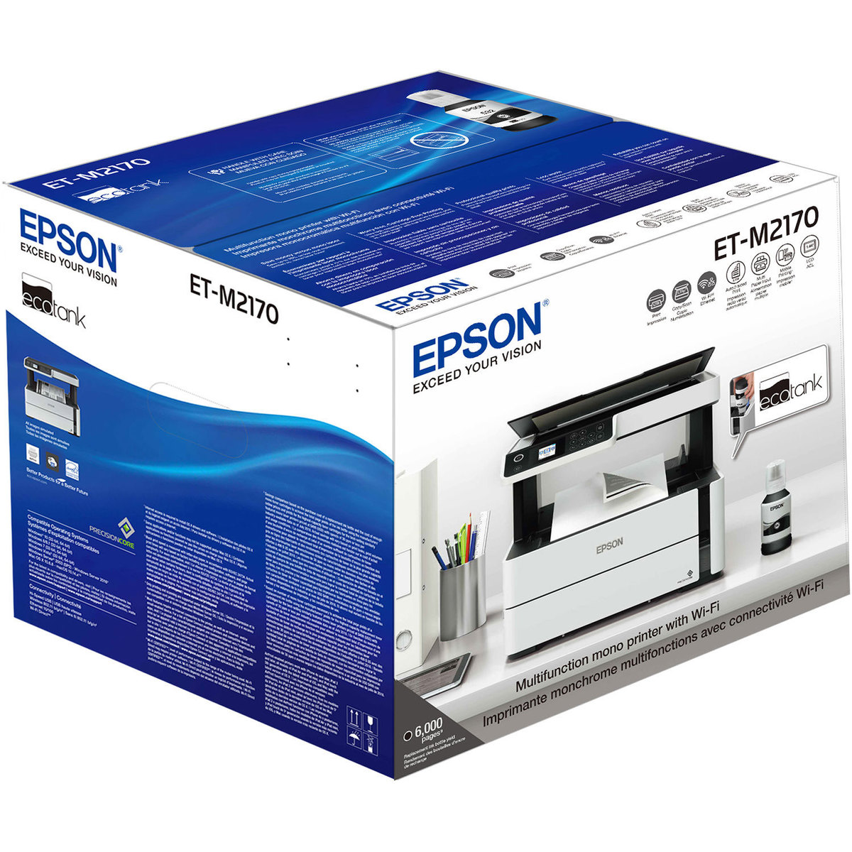 Epson EcoTank Mono Multifunction Printer ETM2170 - Buy Online with Afterpay  \u0026 ZipPay - Bing Lee