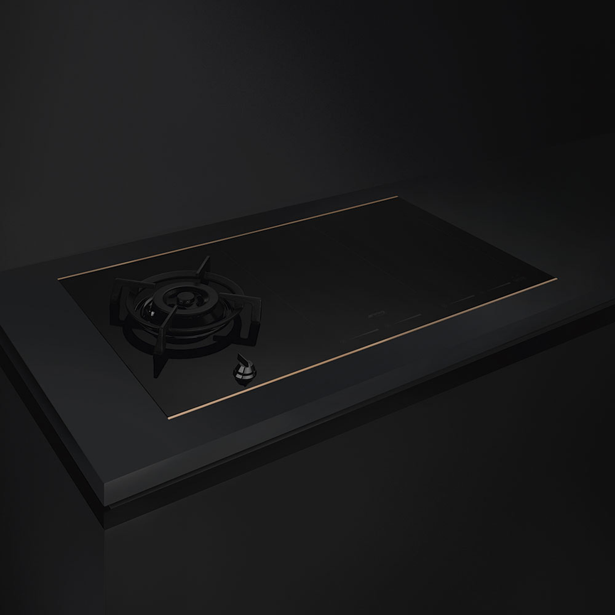 Smeg 90cm Dolce Stil Novo MultiZone Induction with Wok Burner Cooktop