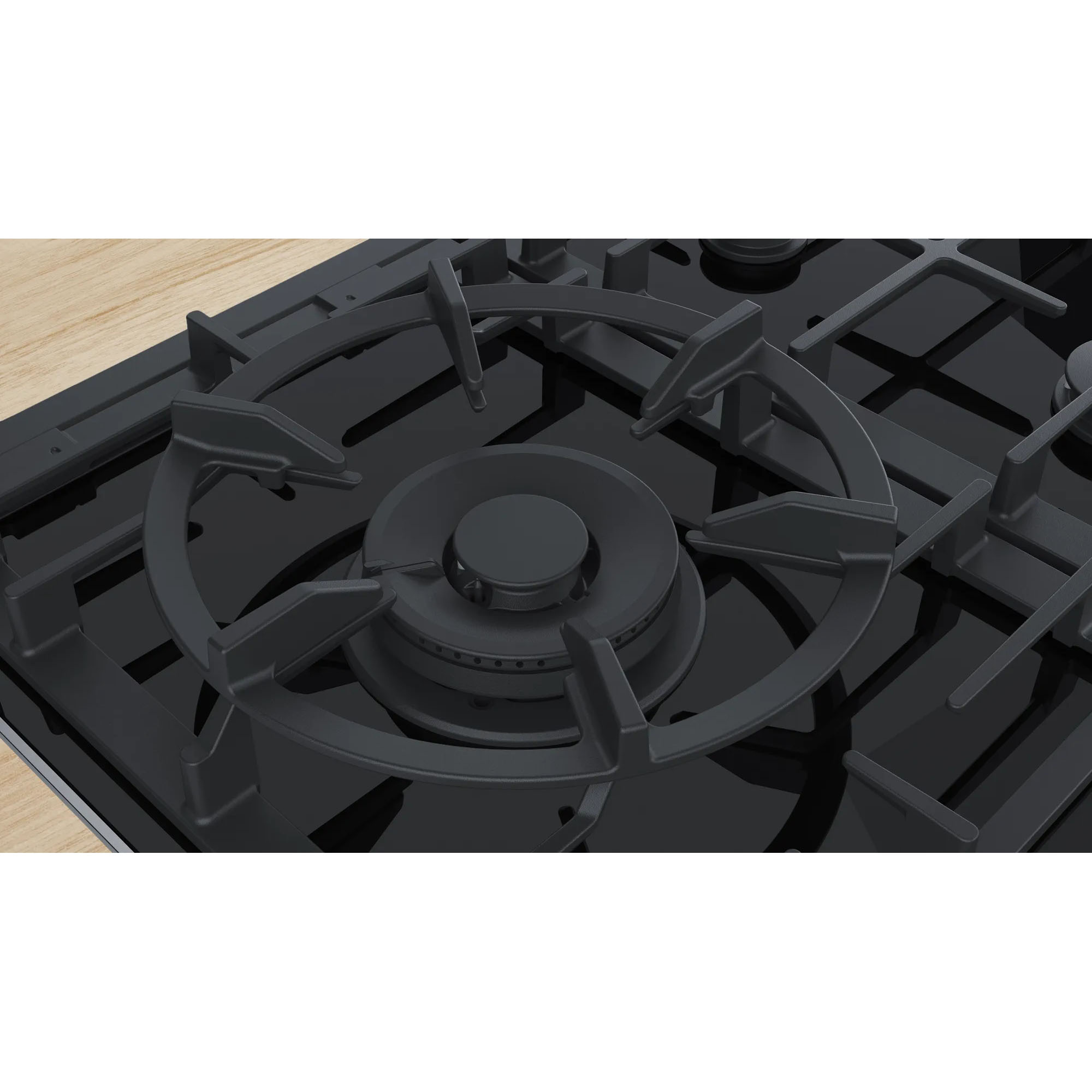 Bosch 90cm Accentline Black Ceramic Glass Cooktop with FlameSelect
