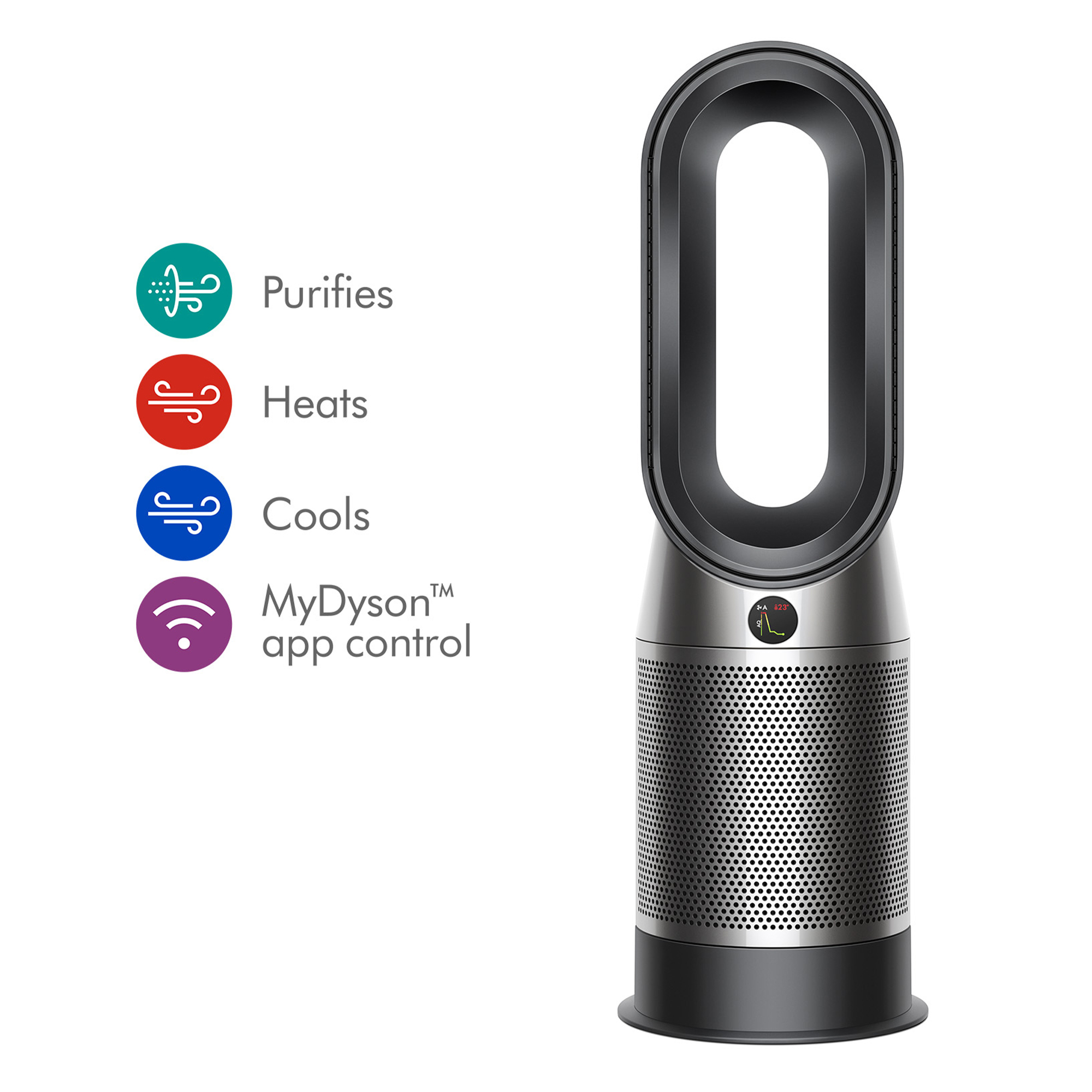 Dyson Fan Heater Hp02 Dyson Review Restored Premium Dyson HP02 - Main Image