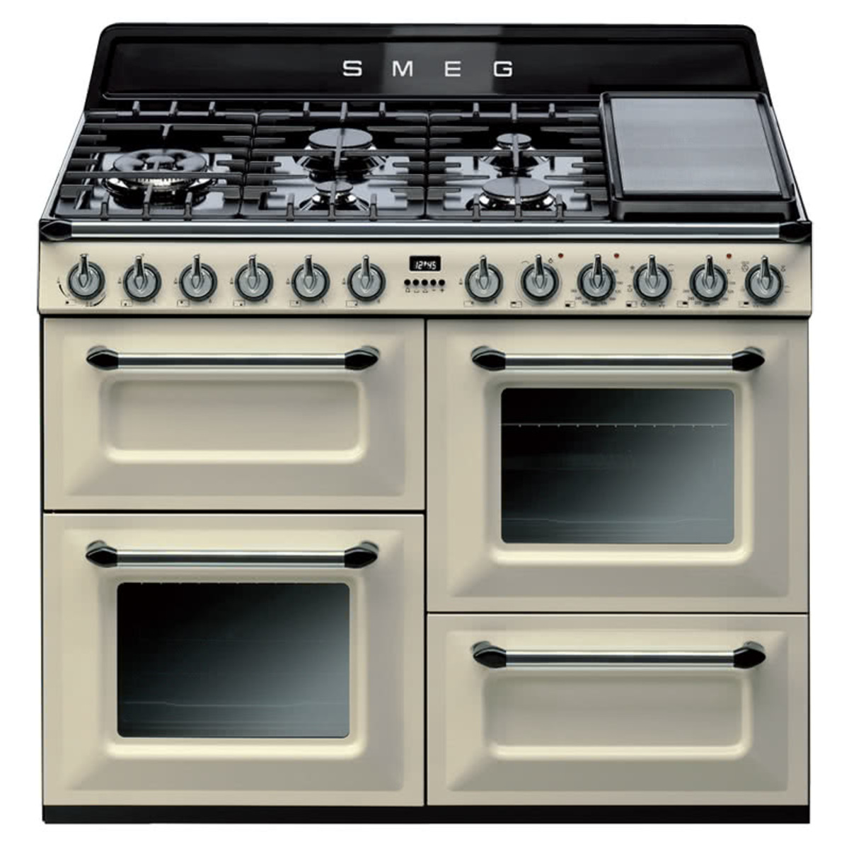 Smeg 110cm Victoria Aesthetic Freestanding Dual Fuel Oven/Stove