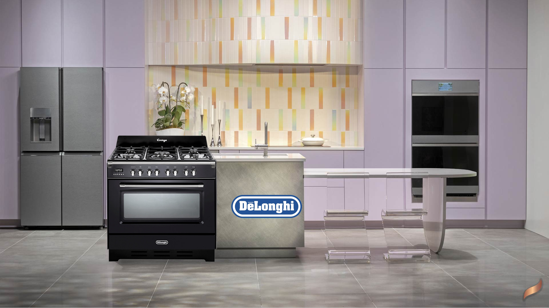 Delonghi 90cm clearance freestanding oven