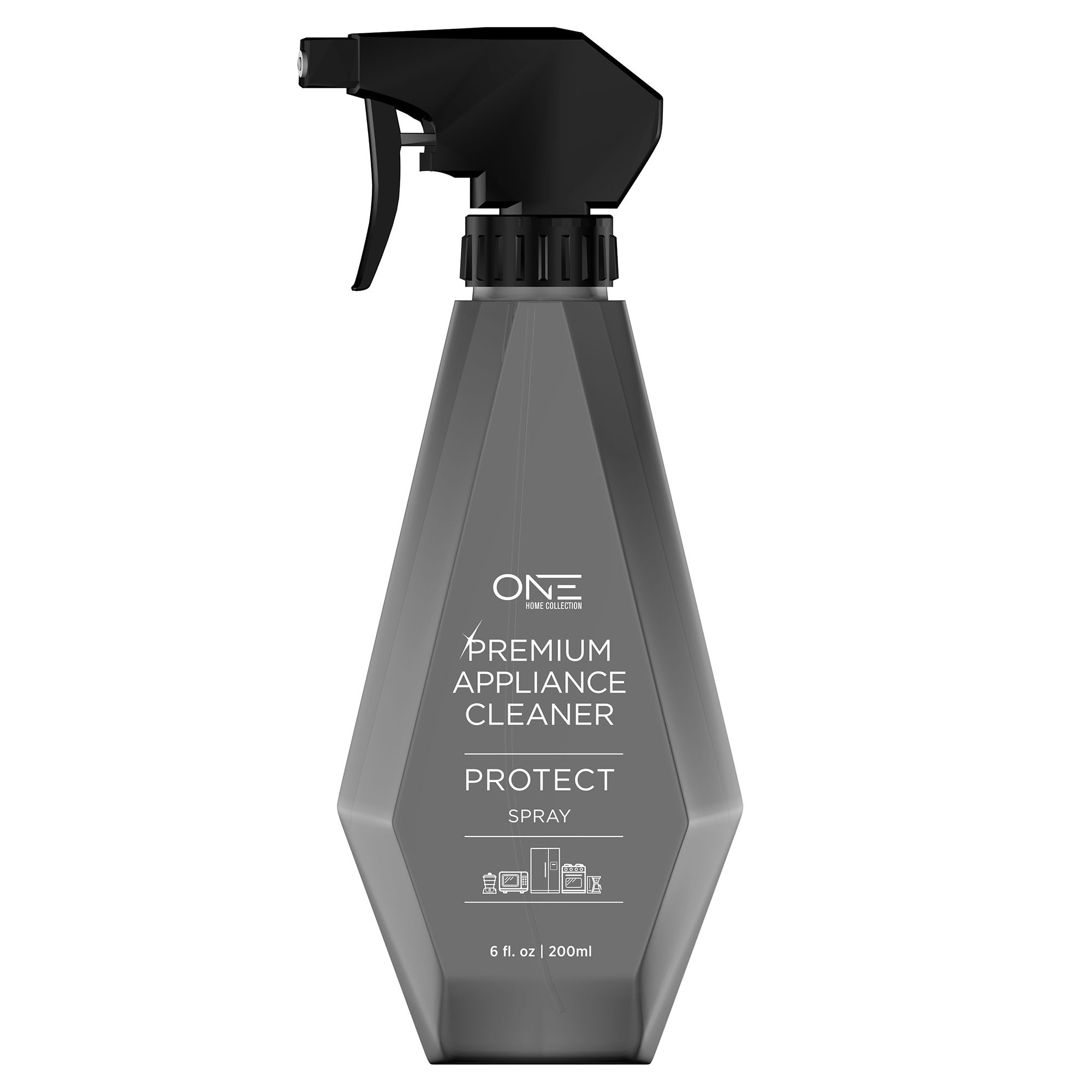 One 200mL Premium Appliance Clean Protect Spray Bottle & Cloth OSAC002